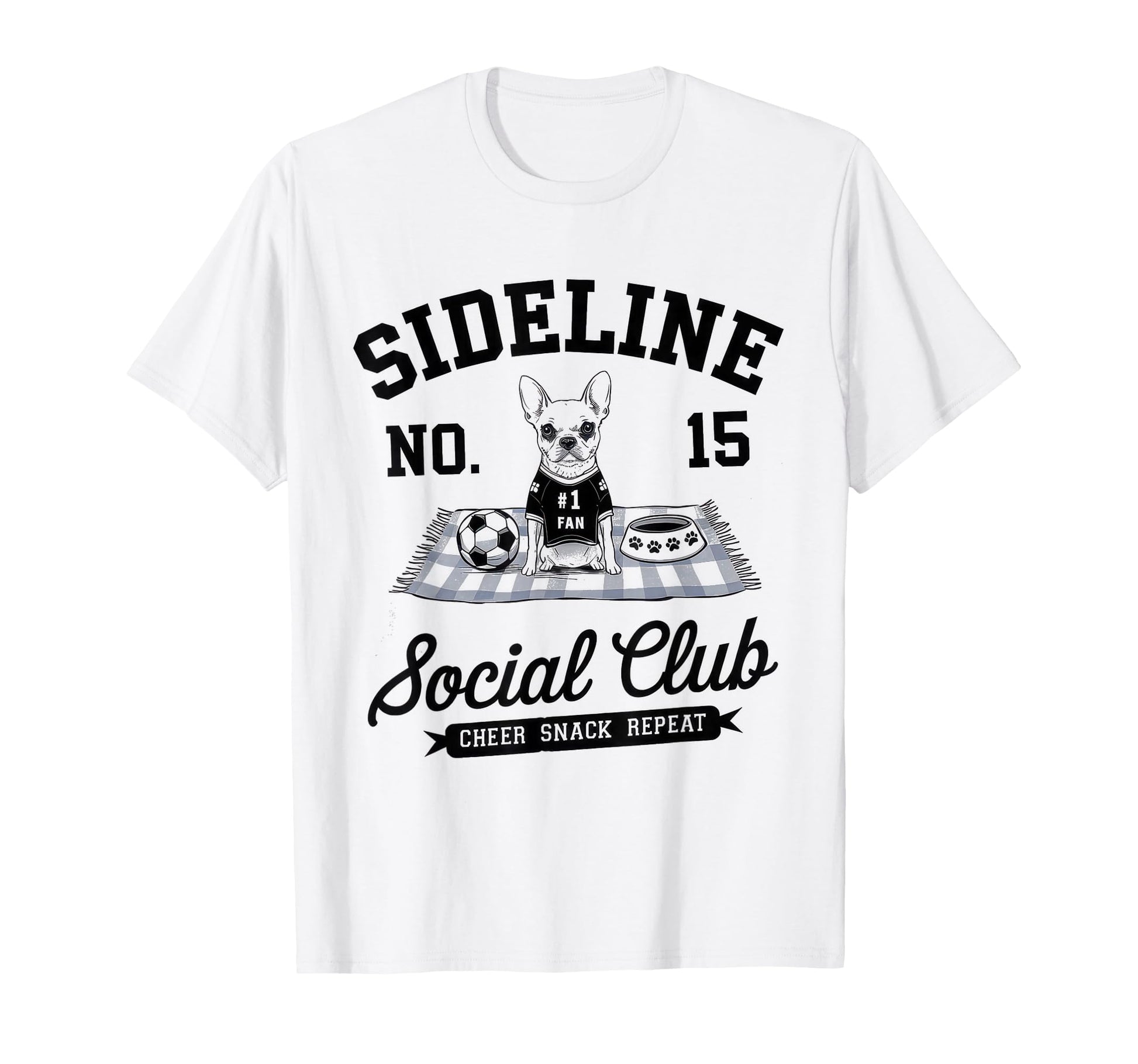 Sideline Social Club Soccer Mom T-Shirt - Fun Novelty Design Men Women - T-Shirt, Sweatshirt, Hoodie