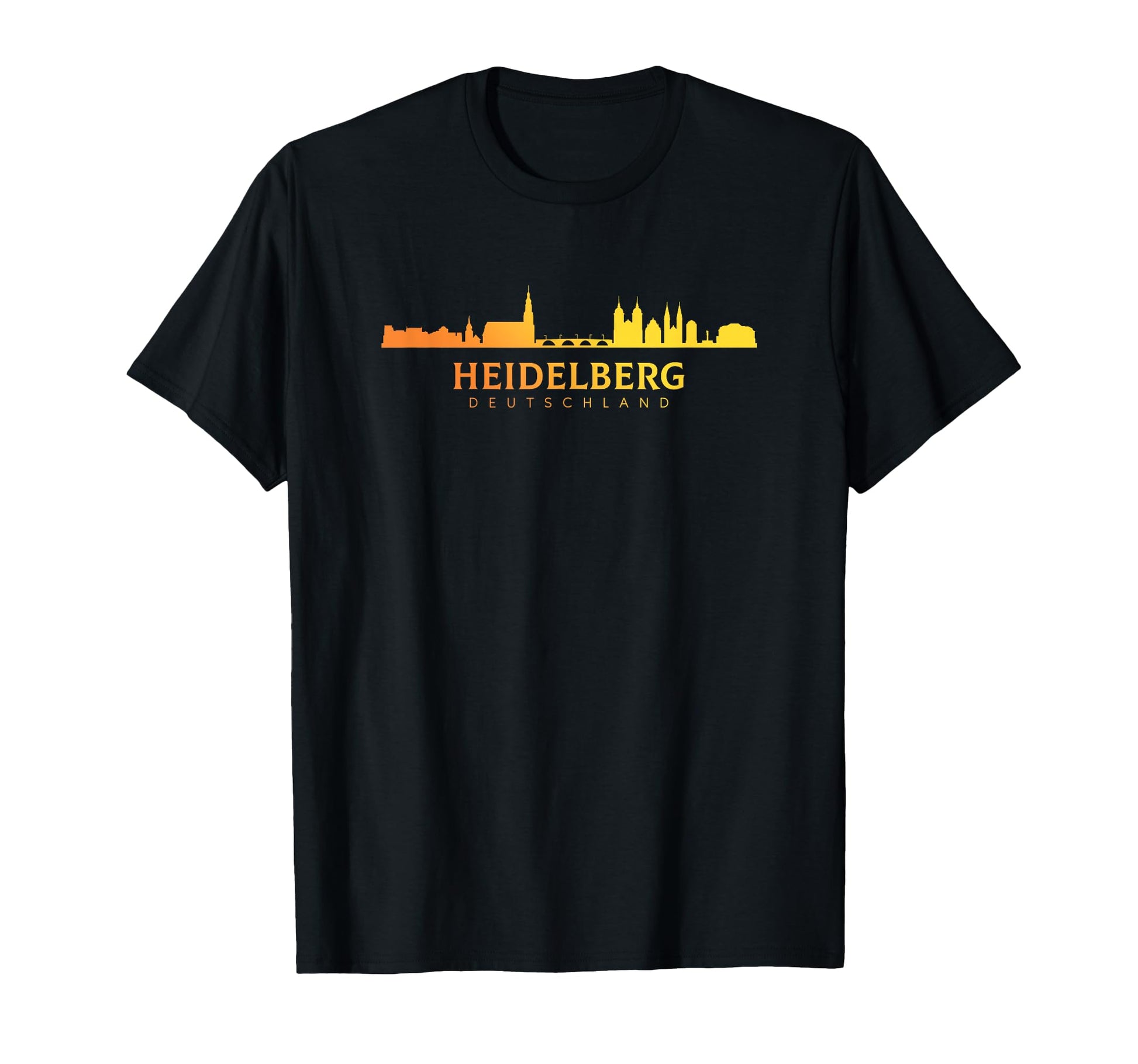 Heidelberg Skyline Germany Deutschland T-Shirt - Graphic Print for Adults - T-Shirt, Sweatshirt, Hoodie