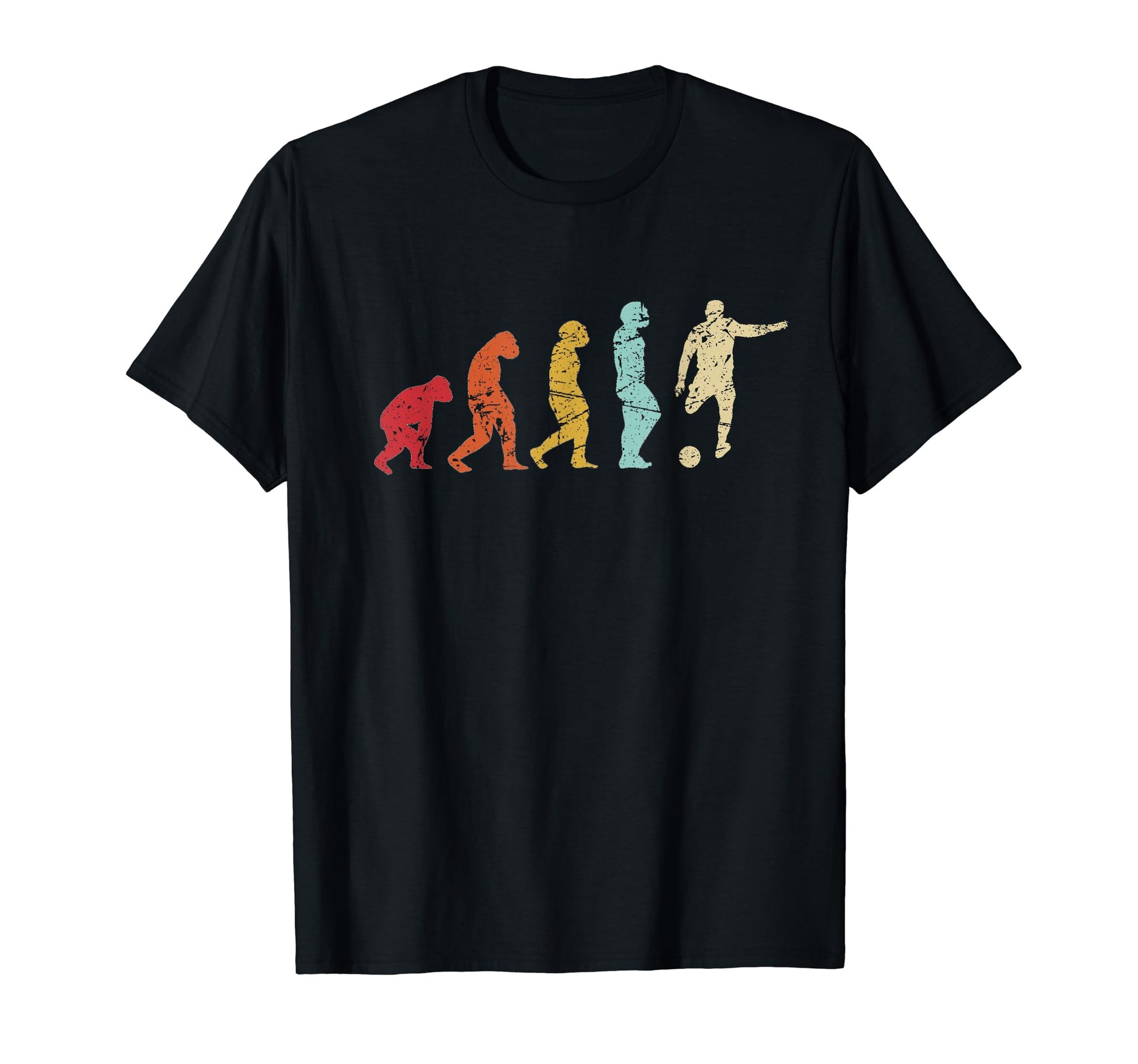 Soccer Evolution Soccer Player Funny T-Shirt - Aesthetic Graphic Men Women - T-Shirt, Sweatshirt, Hoodie