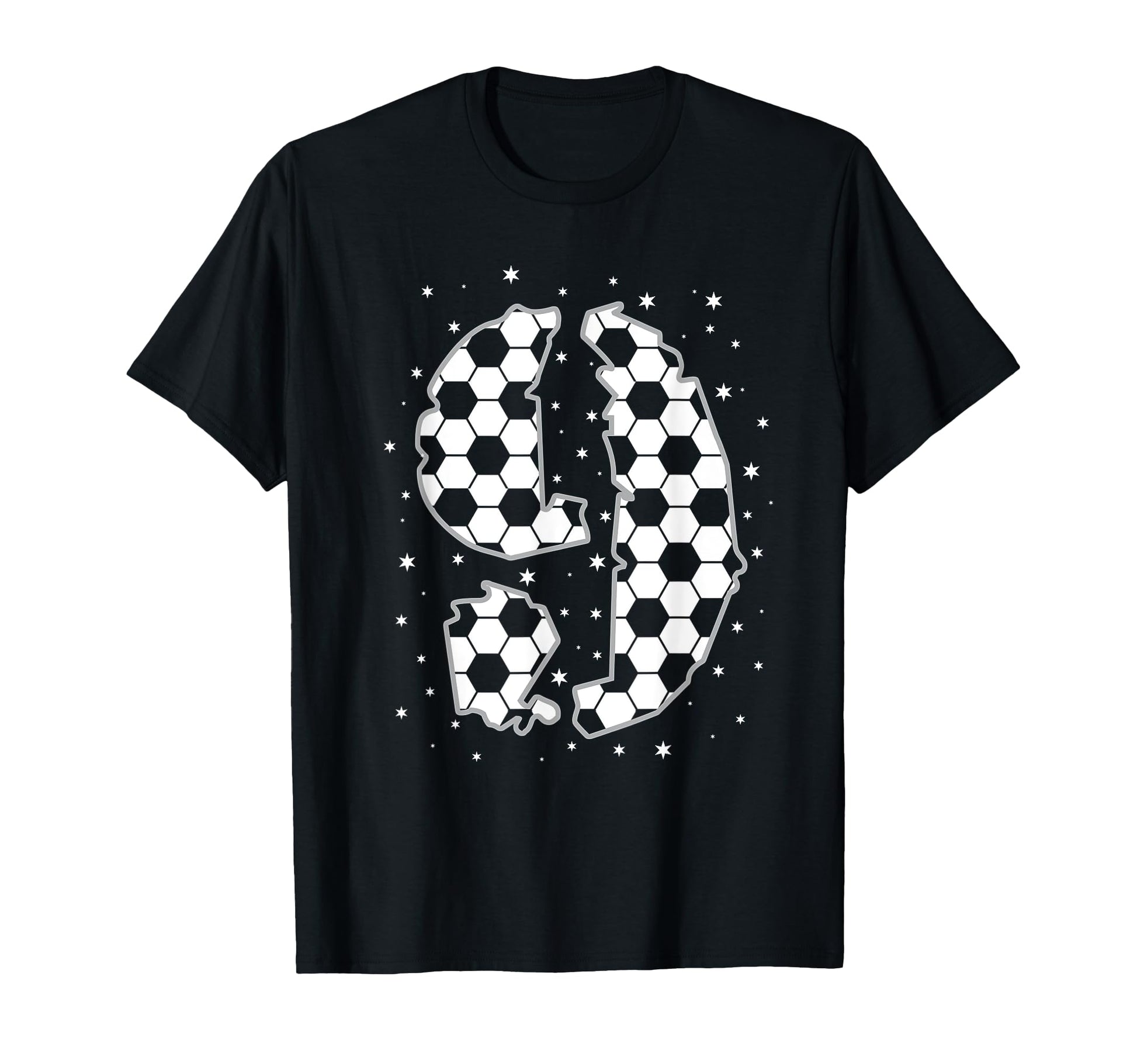 9 Year Old Soccer Birthday Ninth 9Th T-Shirt - Minimalist Print for Adults - T-Shirt, Sweatshirt, Hoodie