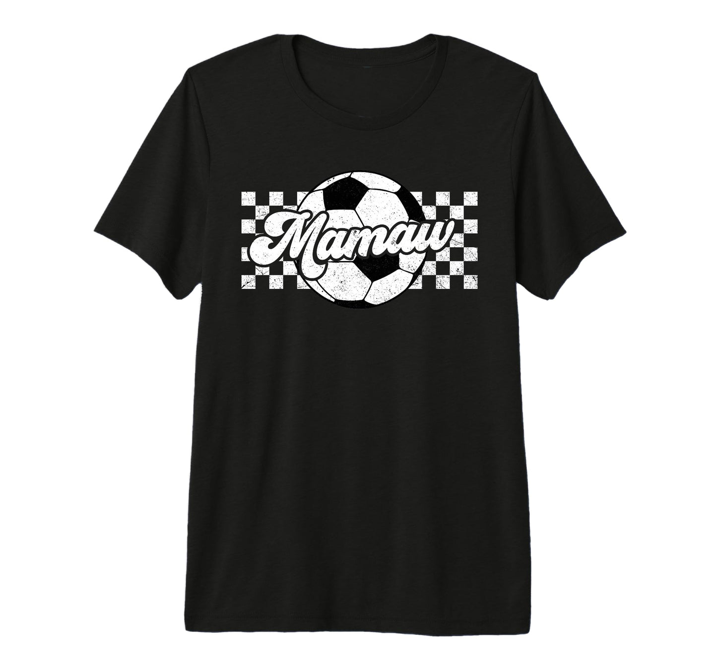 Soccer Mamaw Sport Lover Family T-Shirt - Aesthetic Graphic for Adults - T-Shirt, Sweatshirt, Hoodie