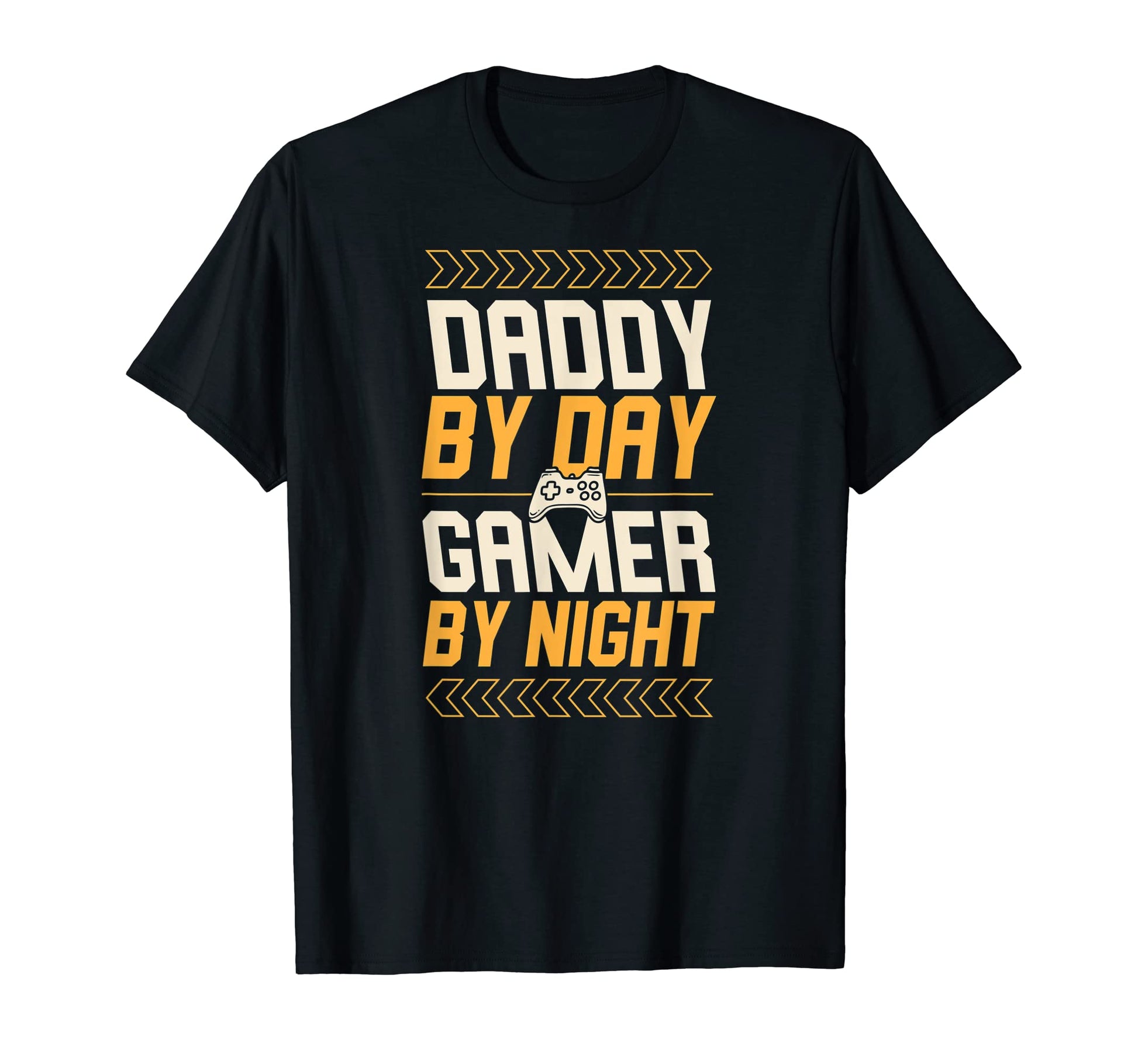 Mens Daddy Day Gamer Night Funny Gamer T-Shirt - Minimalist Print Unisex - T-Shirt, Sweatshirt, Hoodie