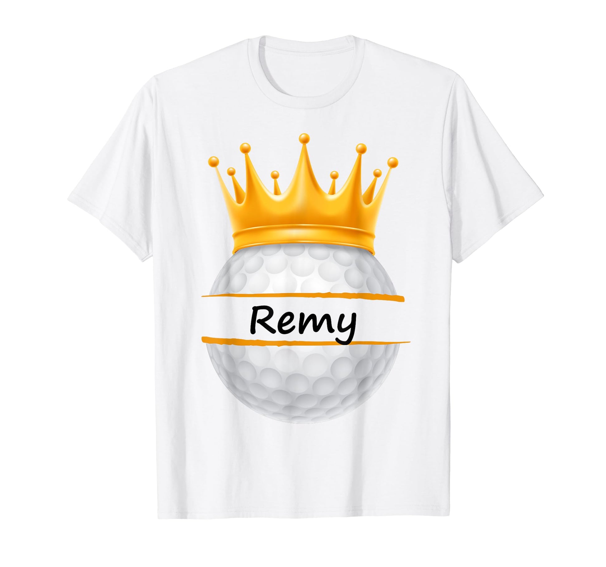 Novelty Golf Personalized Name Remy Sports T-Shirt - Unique Graphic Unisex - T-Shirt, Sweatshirt, Hoodie