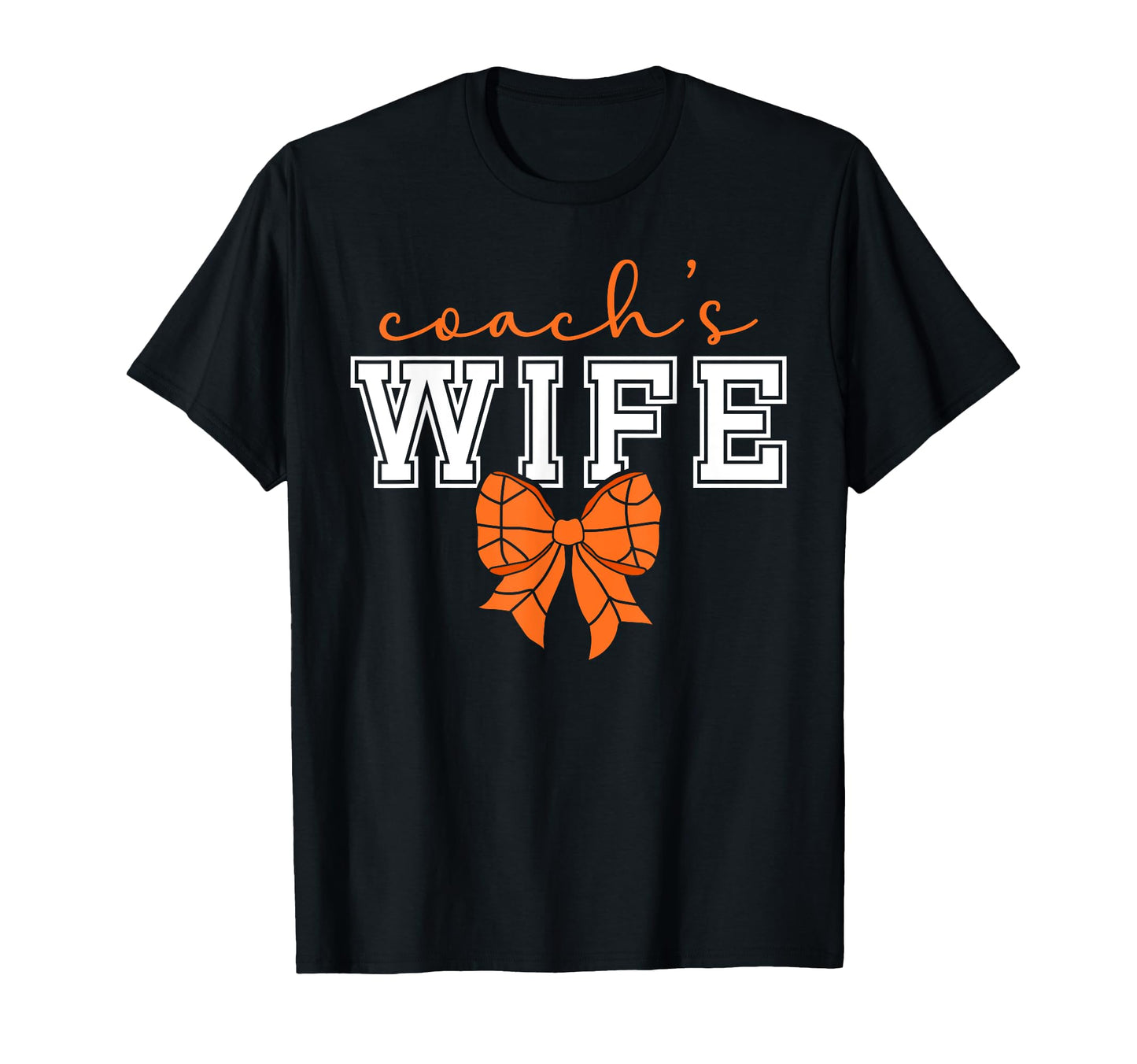 Basketball Coachs Wife Coquette T-Shirt - Minimalist Print Men Women - T-Shirt, Sweatshirt, Hoodie