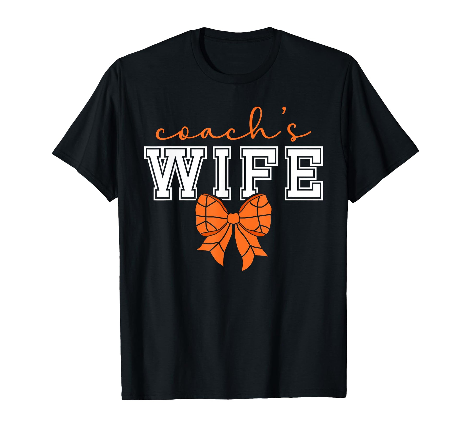 Basketball Coachs Wife Coquette T-Shirt - Minimalist Print Men Women - T-Shirt, Sweatshirt, Hoodie