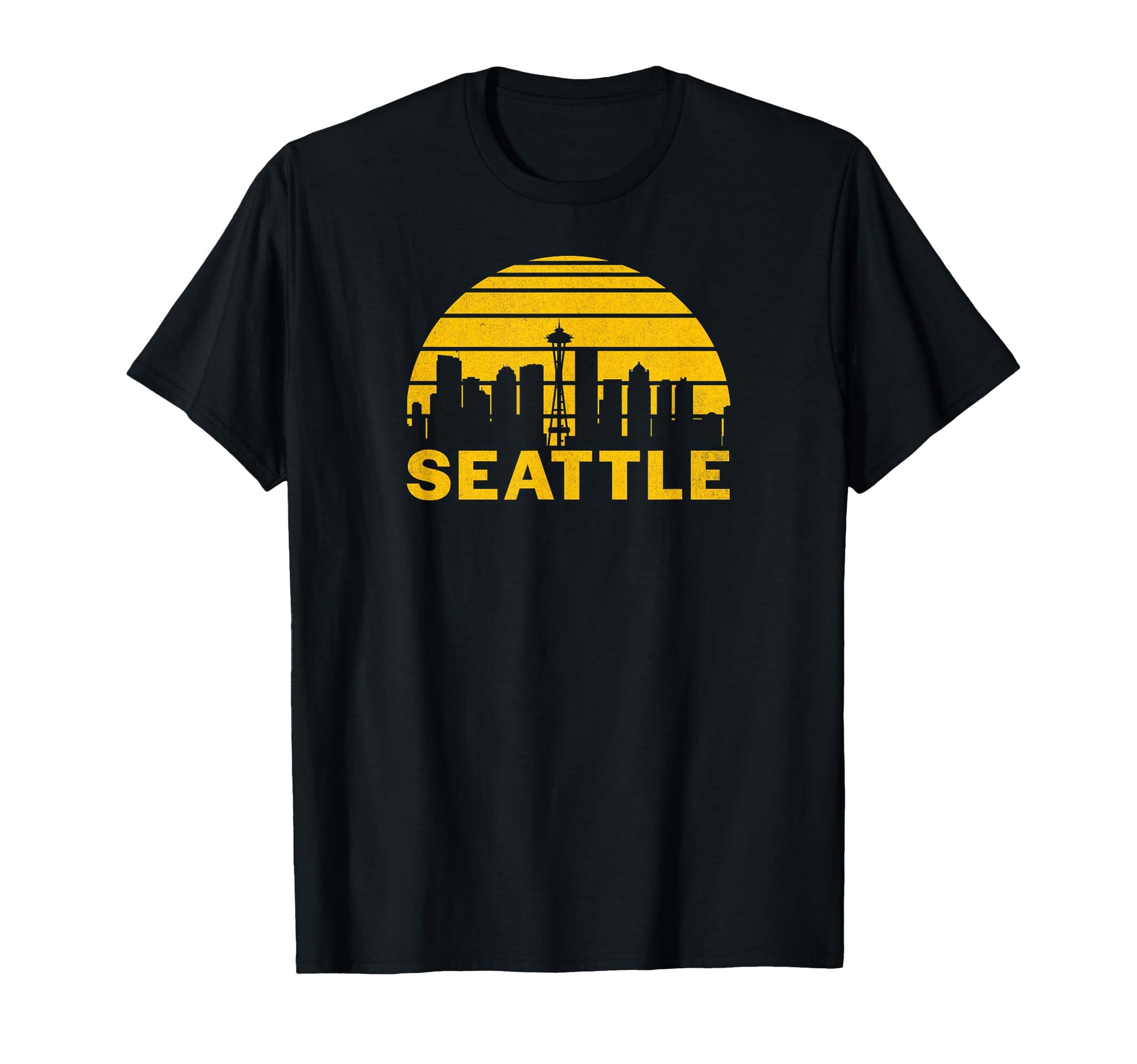 Seattle Washington Cityscape T-Shirt - Custom Art Print Unisex - T-Shirt, Sweatshirt, Hoodie