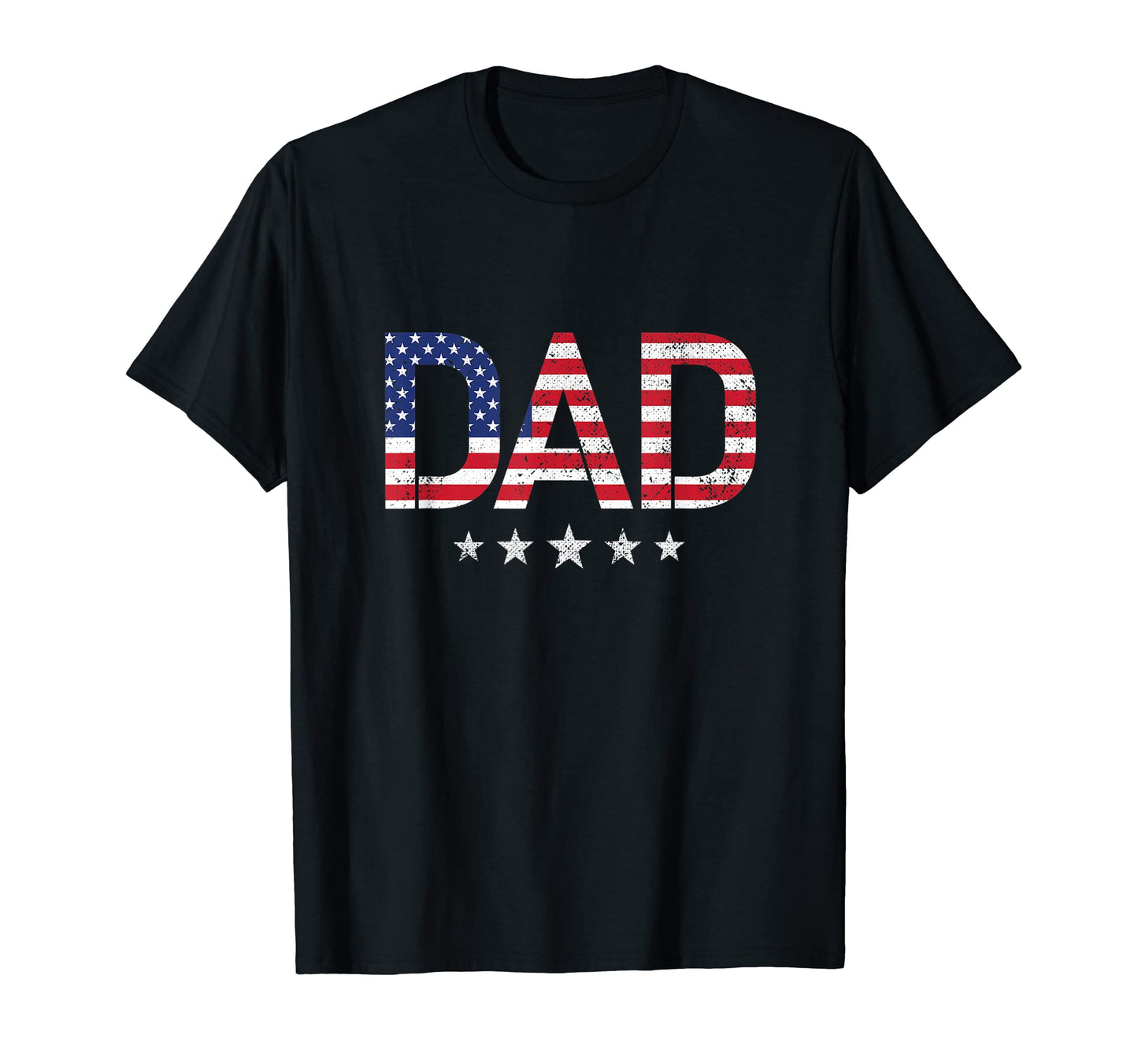 Mens Patriotic Dad Awesome Fathers Day T-Shirt - Trendy Graphic for Adults - T-Shirt, Sweatshirt, Hoodie