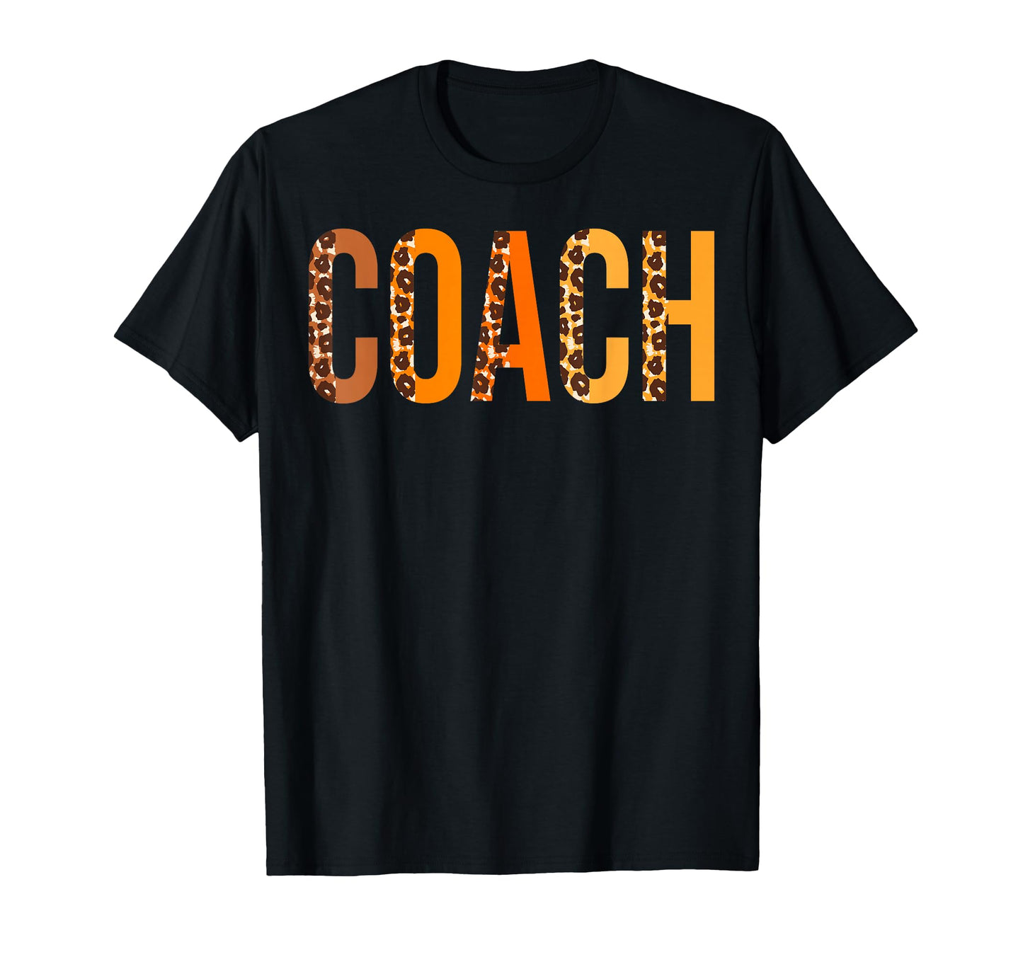 Coach Leopard Squad Fall Autumn T-Shirt - Novelty Apparel for Adults - T-Shirt, Sweatshirt, Hoodie