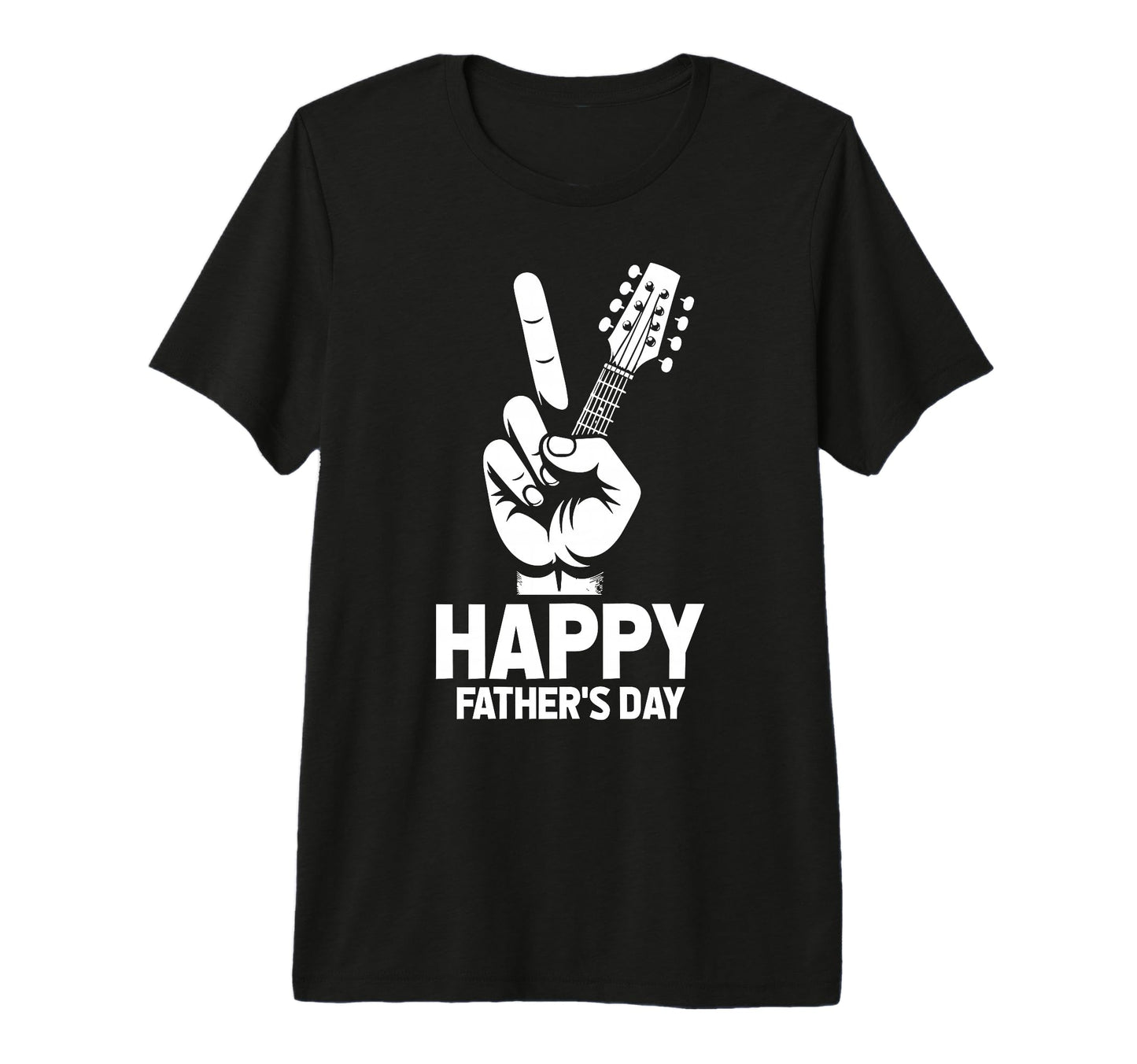 Mens Guitar Dad Happy Fathers Day T-Shirt - Fun Novelty Design for Adults - T-Shirt, Sweatshirt, Hoodie