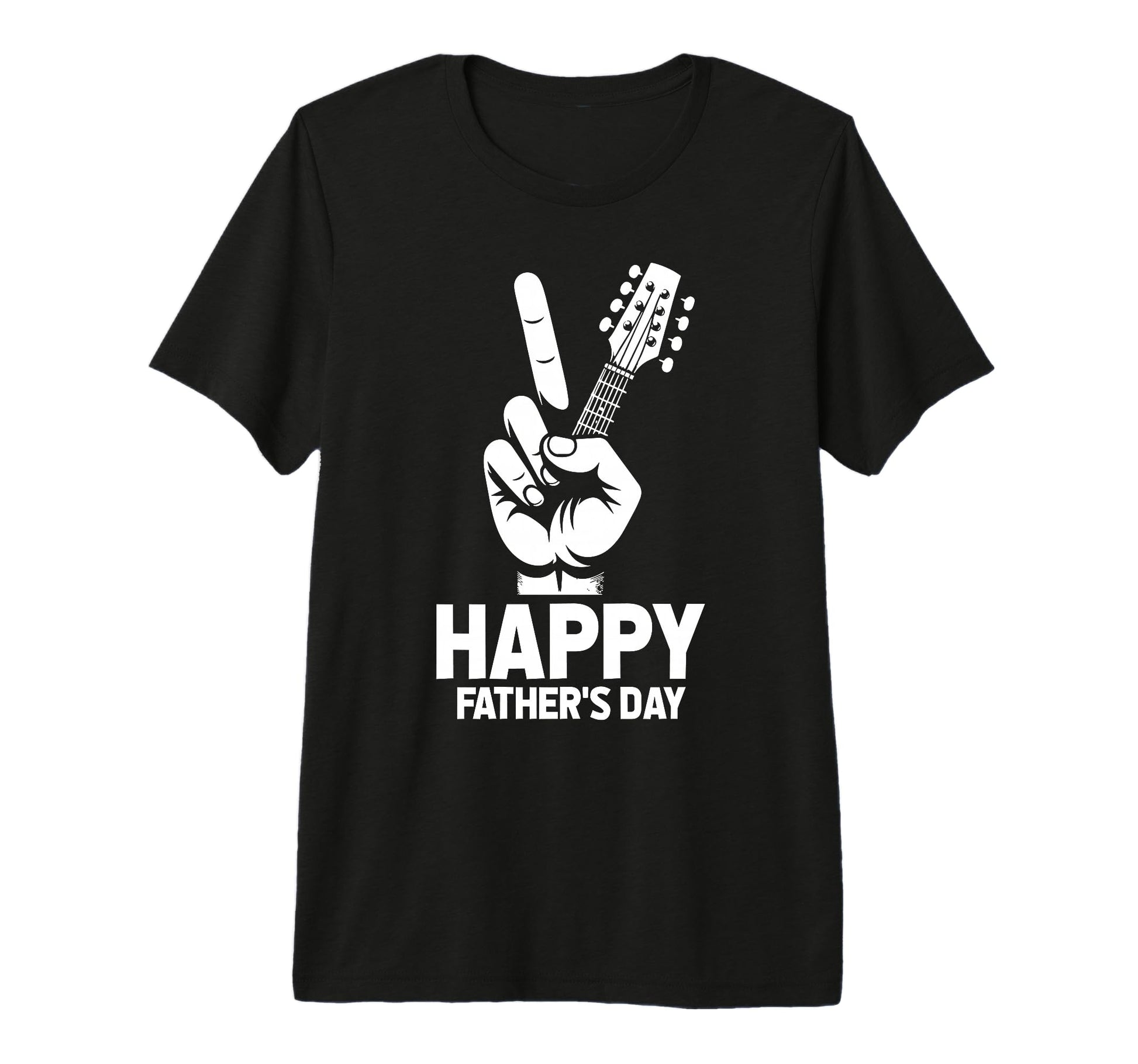 Mens Guitar Dad Happy Fathers Day T-Shirt - Fun Novelty Design for Adults - T-Shirt, Sweatshirt, Hoodie