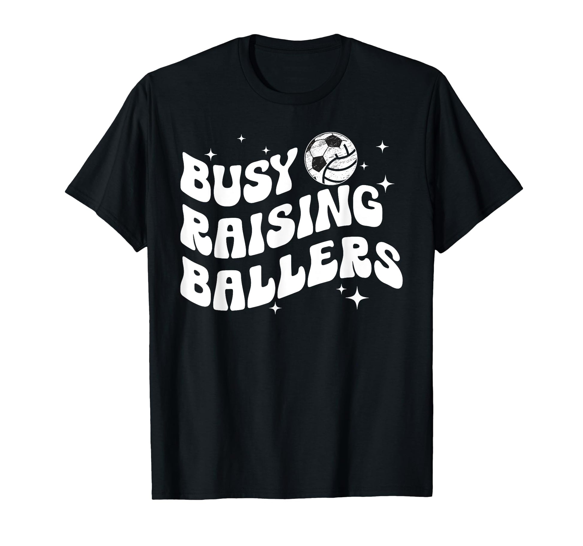 Busy Raising Ballers Volleyball T-Shirt - Custom Art Print for Adults - T-Shirt, Sweatshirt, Hoodie