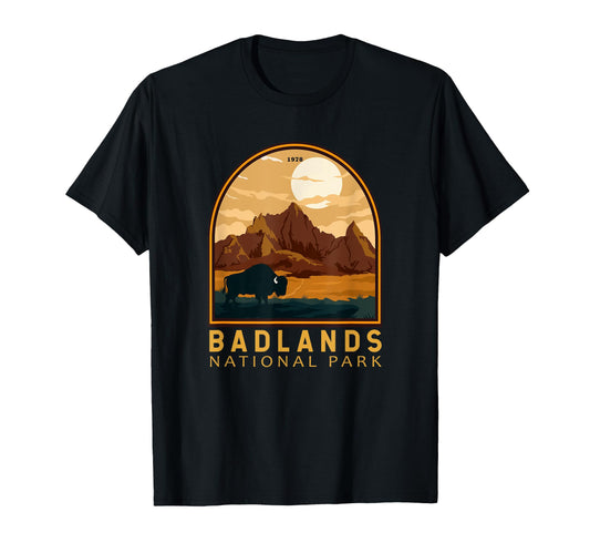 Badlands National Park South Dakota T-Shirt - Trendy Graphic for Adults - T-Shirt, Sweatshirt, Hoodie
