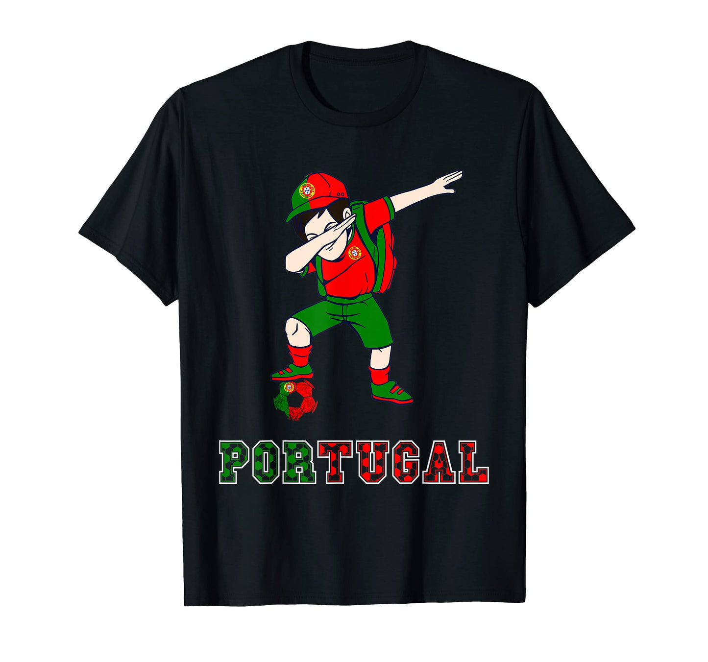 Portugal Soccer Dabbing T-Shirt - Casual Everyday Wear Men Women - T-Shirt, Sweatshirt, Hoodie