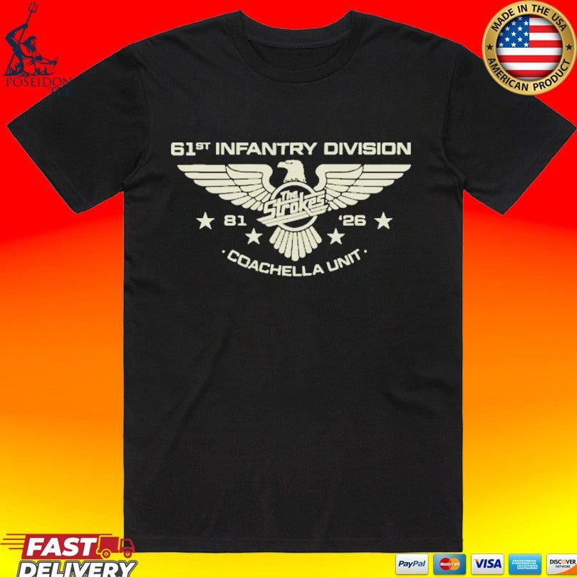 61st Infantry Division Coachella Unite T-shirt Unisex T-shirt, Sweatshirt, Hoodie, Long Sleeve Tee - T-Shirt, Sweatshirt, Hoodie