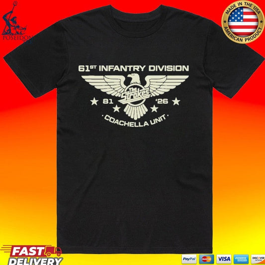 61st Infantry Division Coachella Unite T-shirt Unisex T-shirt, Sweatshirt, Hoodie, Long Sleeve Tee - T-Shirt, Sweatshirt, Hoodie