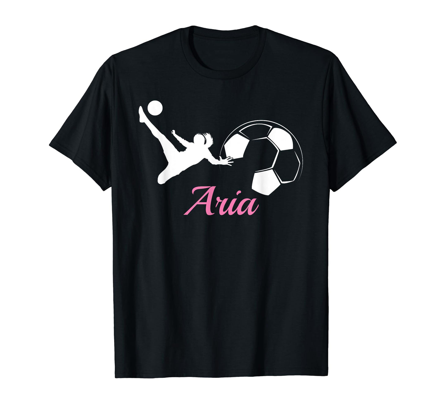 Aria Name Gift Personalized Soccer T-Shirt - Streetwear Style Unisex - T-Shirt, Sweatshirt, Hoodie