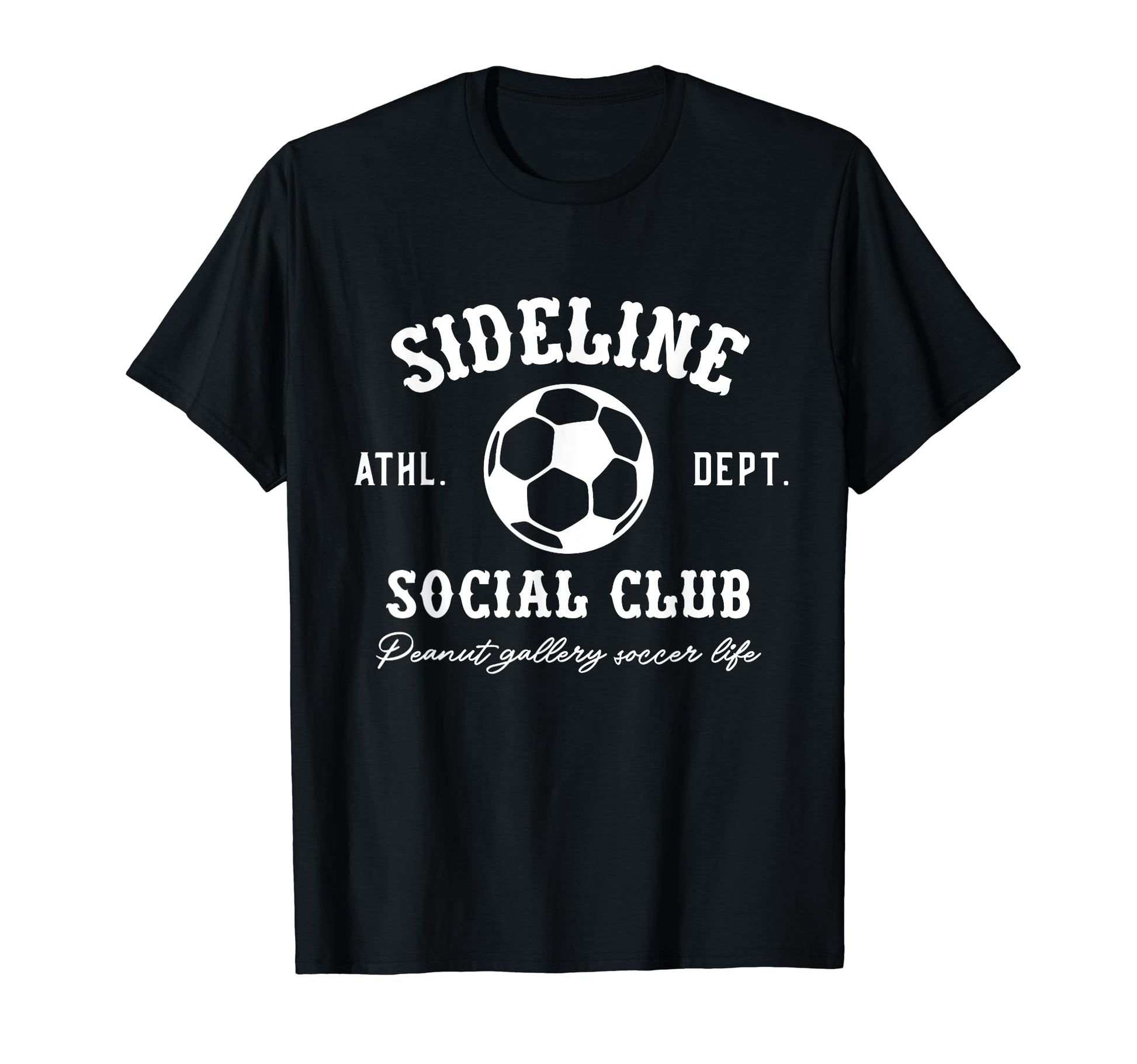Sideline Social Club Soccer Matching T-Shirt - Minimalist Print Men Women - T-Shirt, Sweatshirt, Hoodie