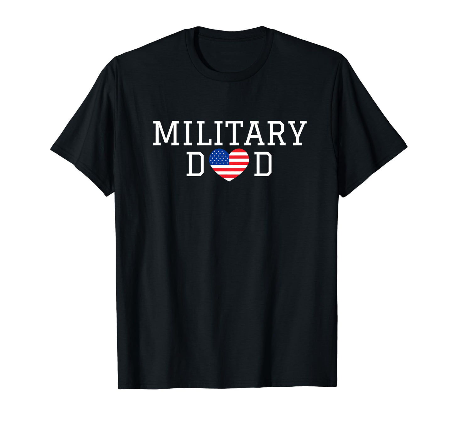 Military Dad T-Shirt - Custom Art Print Unisex - T-Shirt, Sweatshirt, Hoodie