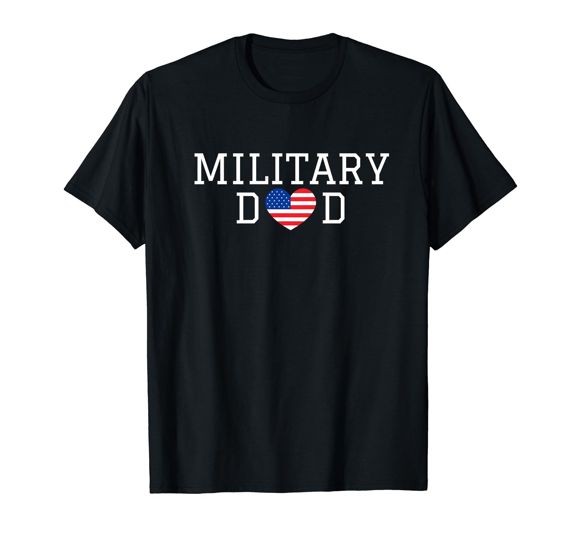 Military Dad T-Shirt - Custom Art Print Unisex - T-Shirt, Sweatshirt, Hoodie