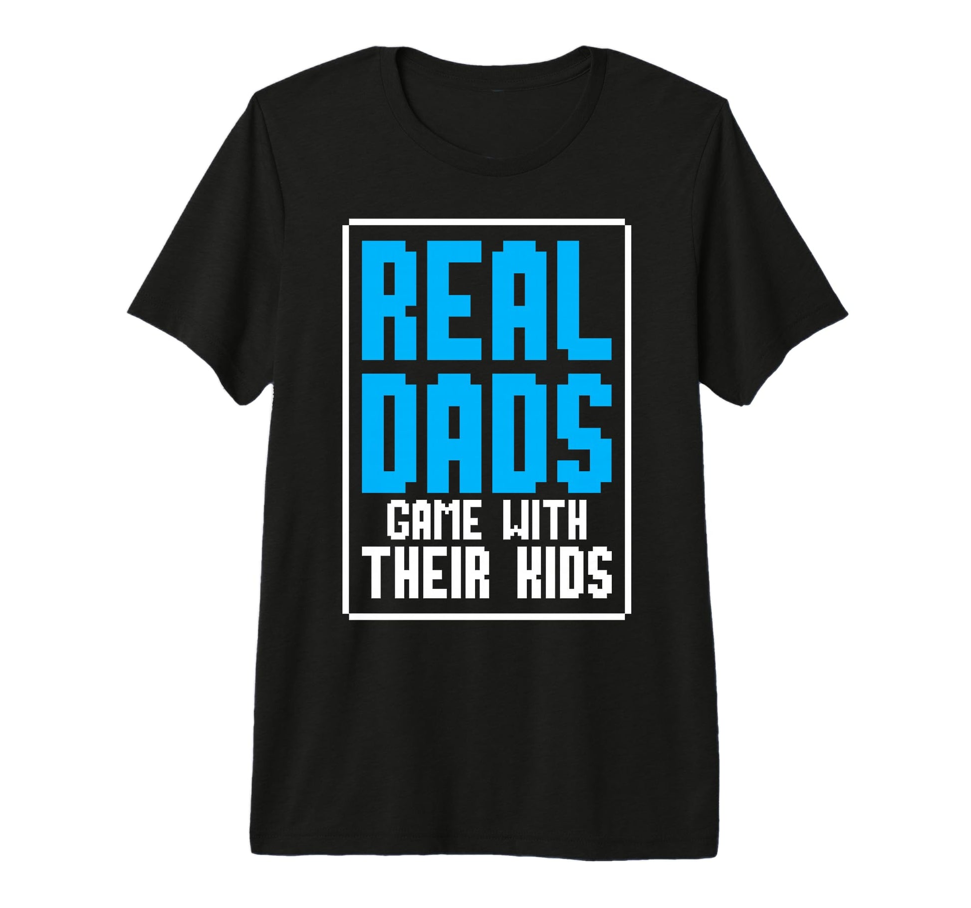 Gamer Dad Game Fathers Day Tri Blend T-Shirt - Casual Everyday Wear Unisex - T-Shirt, Sweatshirt, Hoodie