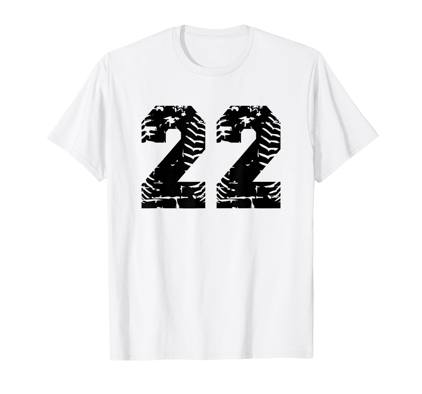 Baseball Softball Number 22 T-Shirt - Unique Graphic Unisex - T-Shirt, Sweatshirt, Hoodie