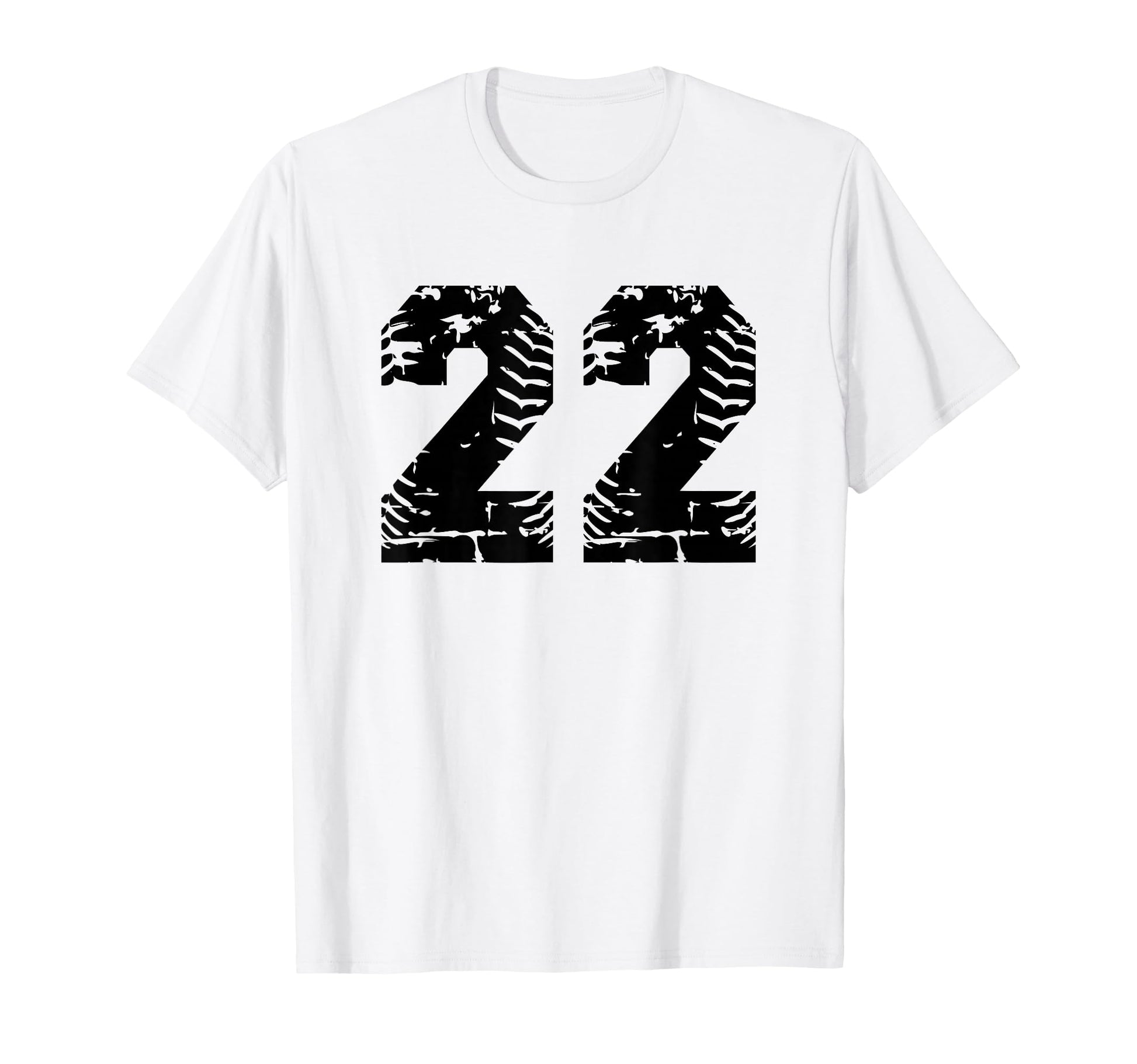 Baseball Softball Number 22 T-Shirt - Unique Graphic Unisex - T-Shirt, Sweatshirt, Hoodie