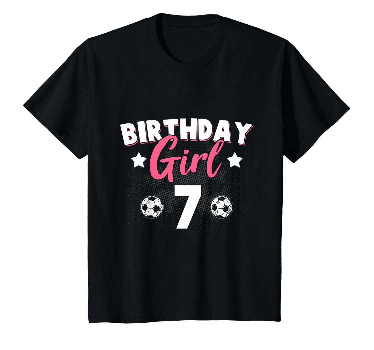 Funny Soccer Lover 7Th Birthday T-Shirt - Custom Art Print Men Women - T-Shirt, Sweatshirt, Hoodie