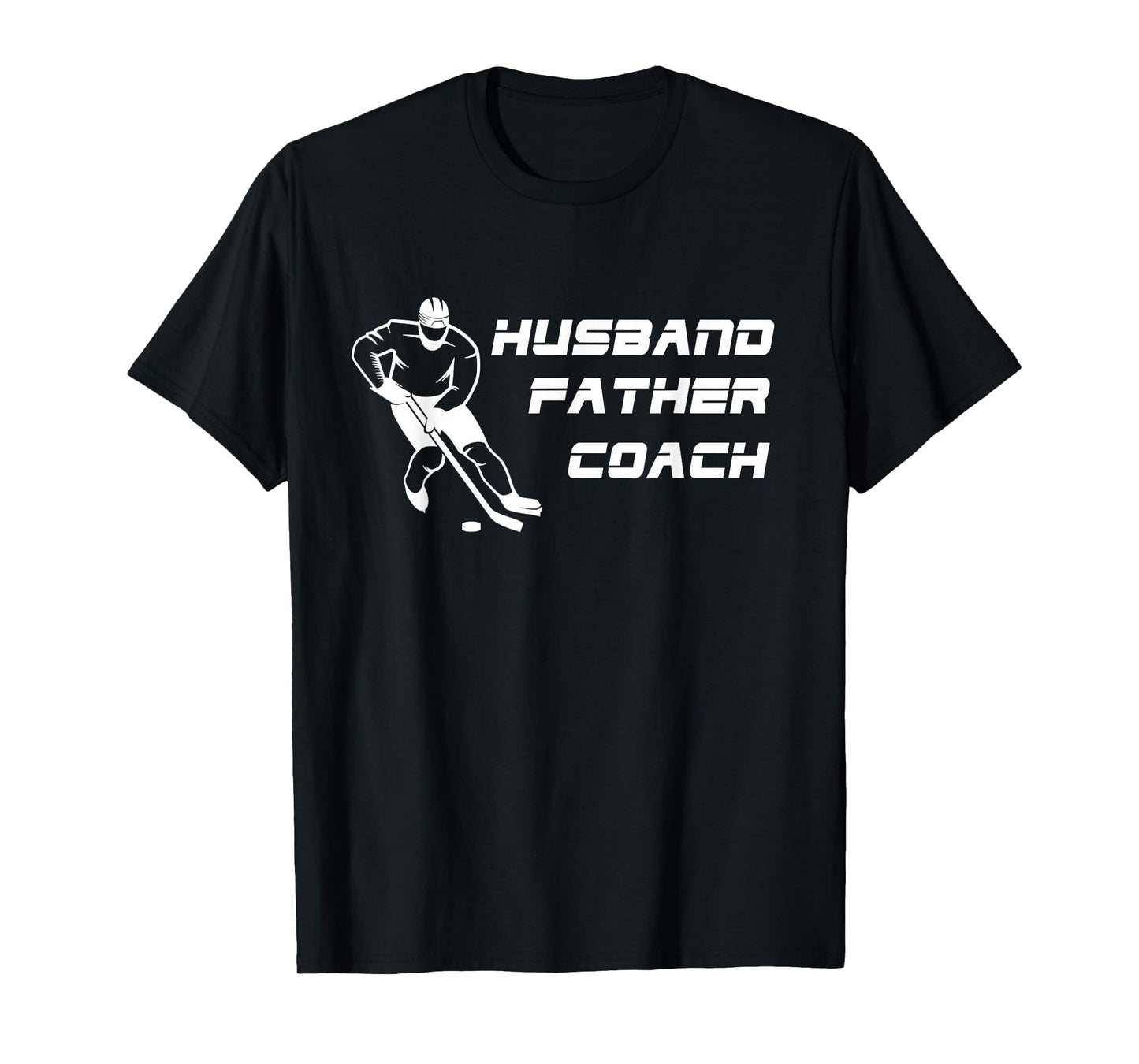 Hockey Father Hockey Dad Husband T-Shirt - Custom Art Print for Adults - T-Shirt, Sweatshirt, Hoodie