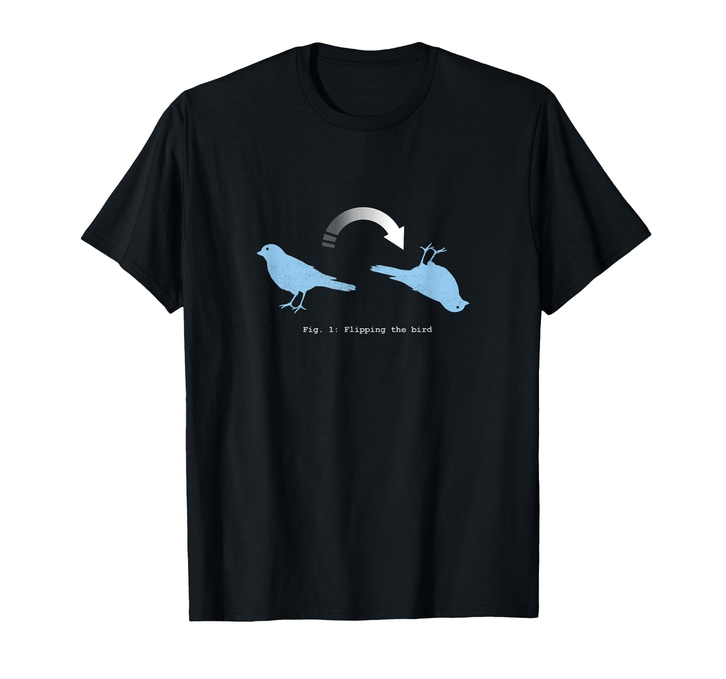 Flipping Bird Funny Dad Joke Idiom T-Shirt - Graphic Print Men Women - T-Shirt, Sweatshirt, Hoodie