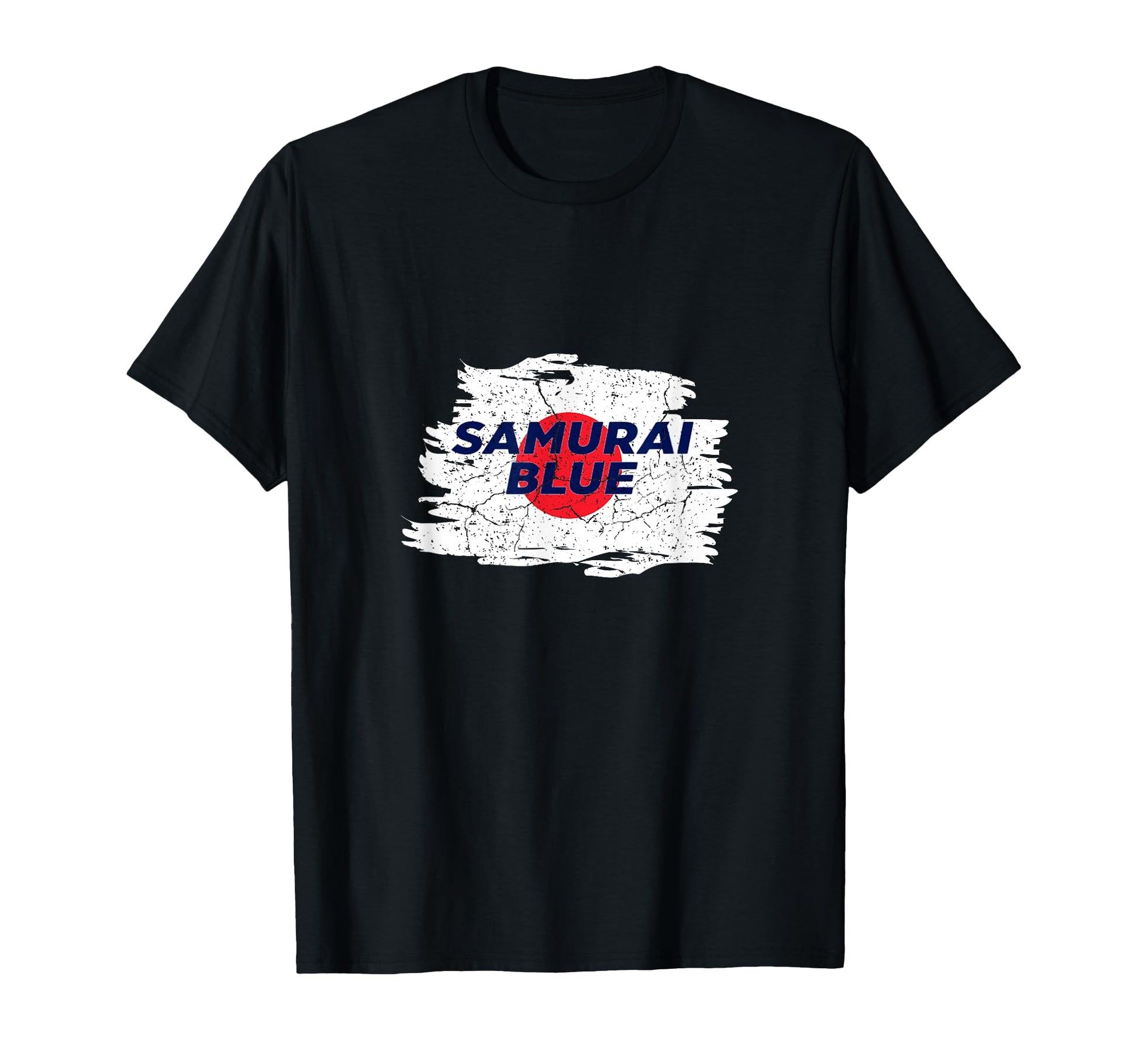 Samurai Blue Japan Soccer Team T-Shirt - Custom Art Print for Adults - T-Shirt, Sweatshirt, Hoodie