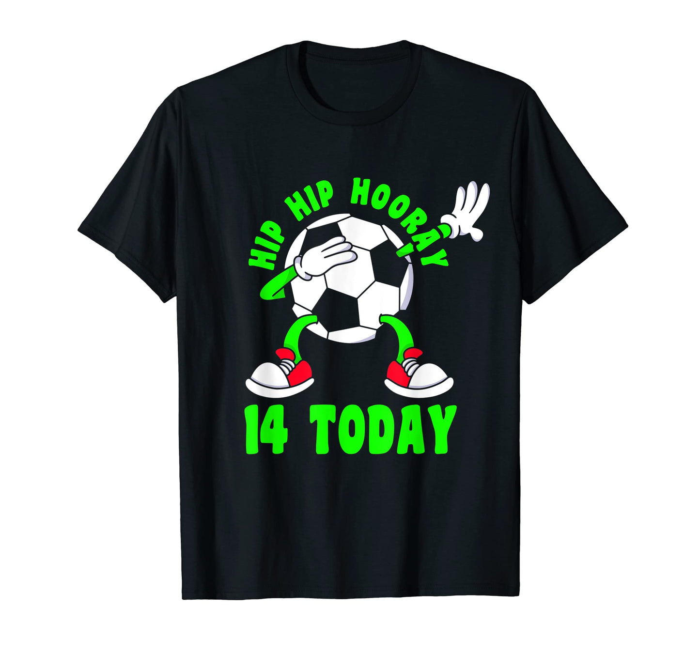 Happy 14 Birthday 14 Year Old Dabbing T-Shirt - Custom Art Print Men Women - T-Shirt, Sweatshirt, Hoodie