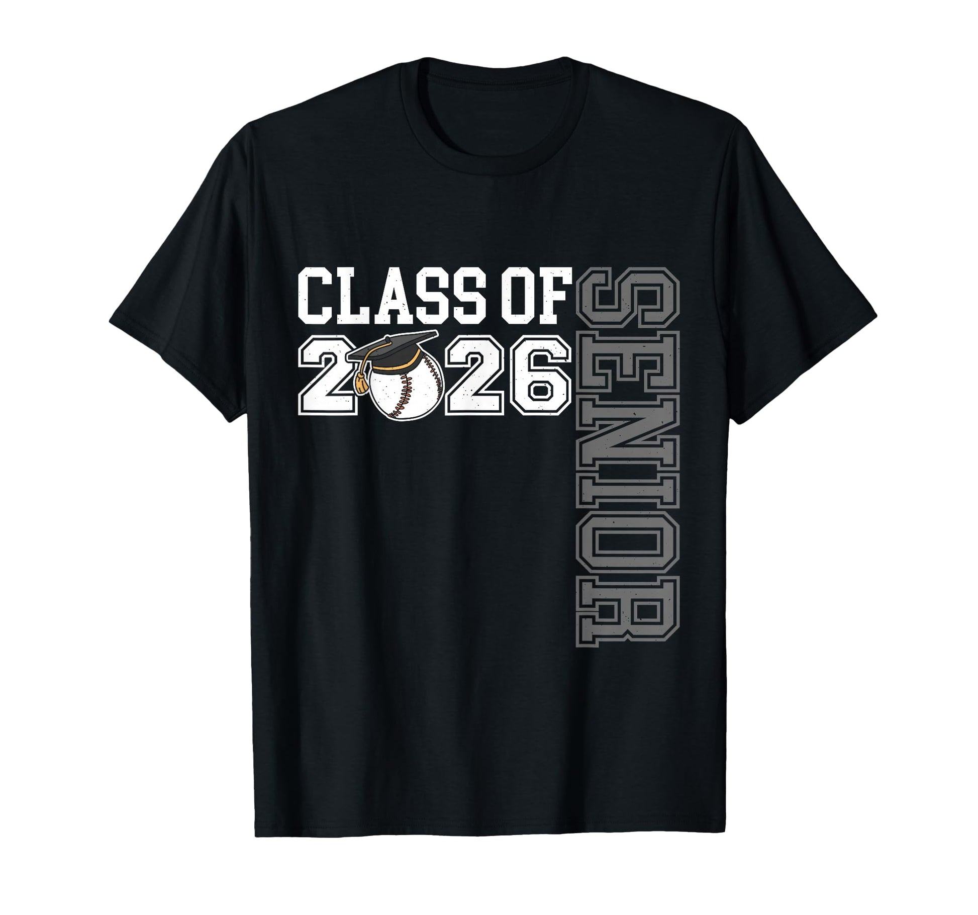 Class 2026 Senior Baseball Night T-Shirt - Custom Art Print Men Women - T-Shirt, Sweatshirt, Hoodie