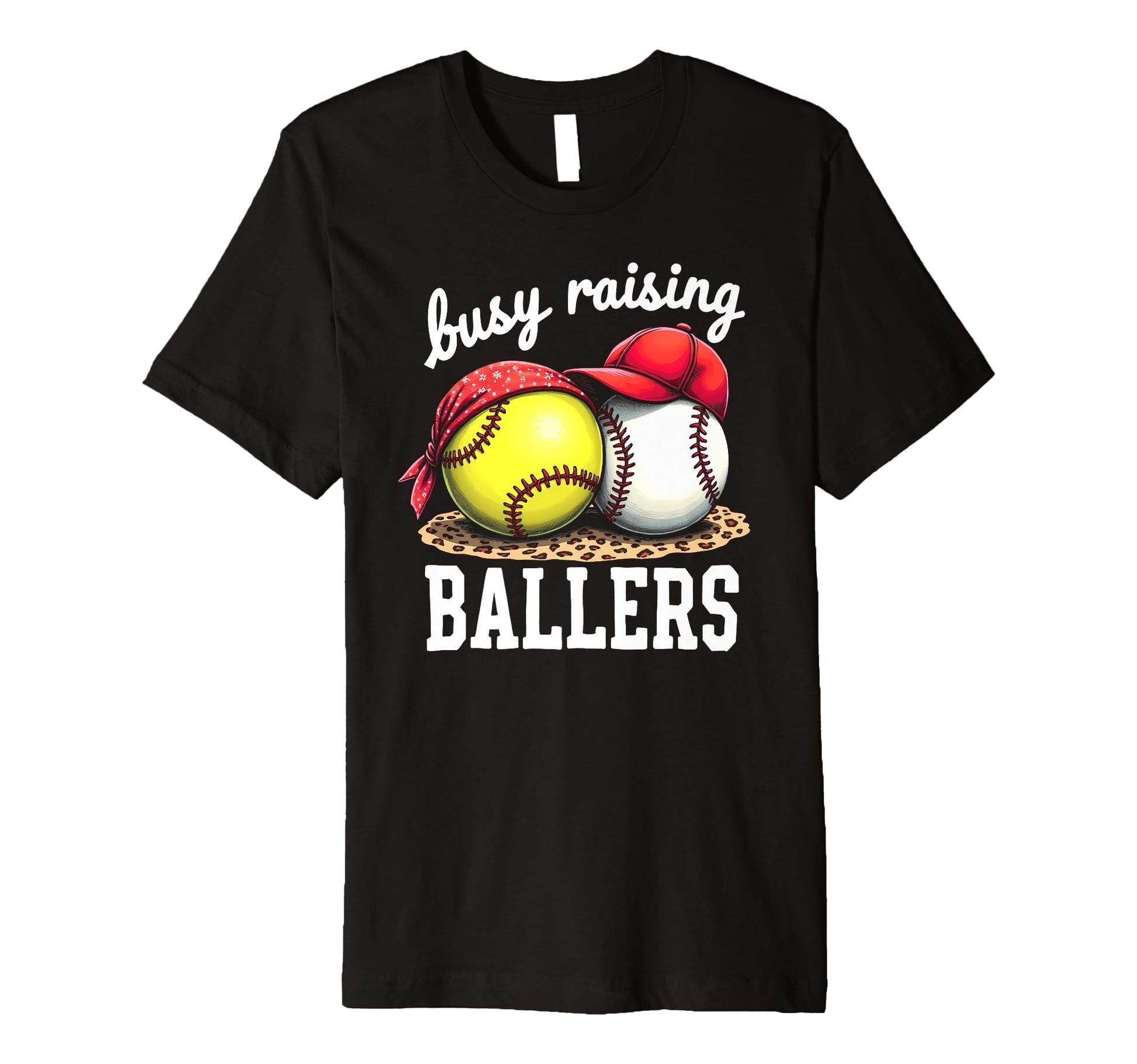 Fulfilled Busy Raising Ballers T-Shirt - Casual Everyday Wear Men Women - T-Shirt, Sweatshirt, Hoodie