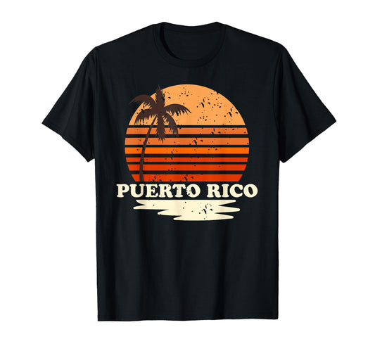 70S 80S Puerto Rico North America Fan Gift T-Shirt - Unique Graphic Unisex - T-Shirt, Sweatshirt, Hoodie