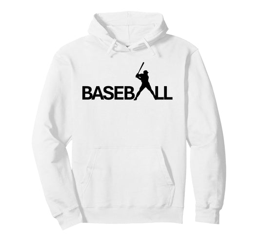 Baseball Game Day Baseball Mom Hoodie - Minimalist Print Men Women - T-Shirt, Sweatshirt, Hoodie