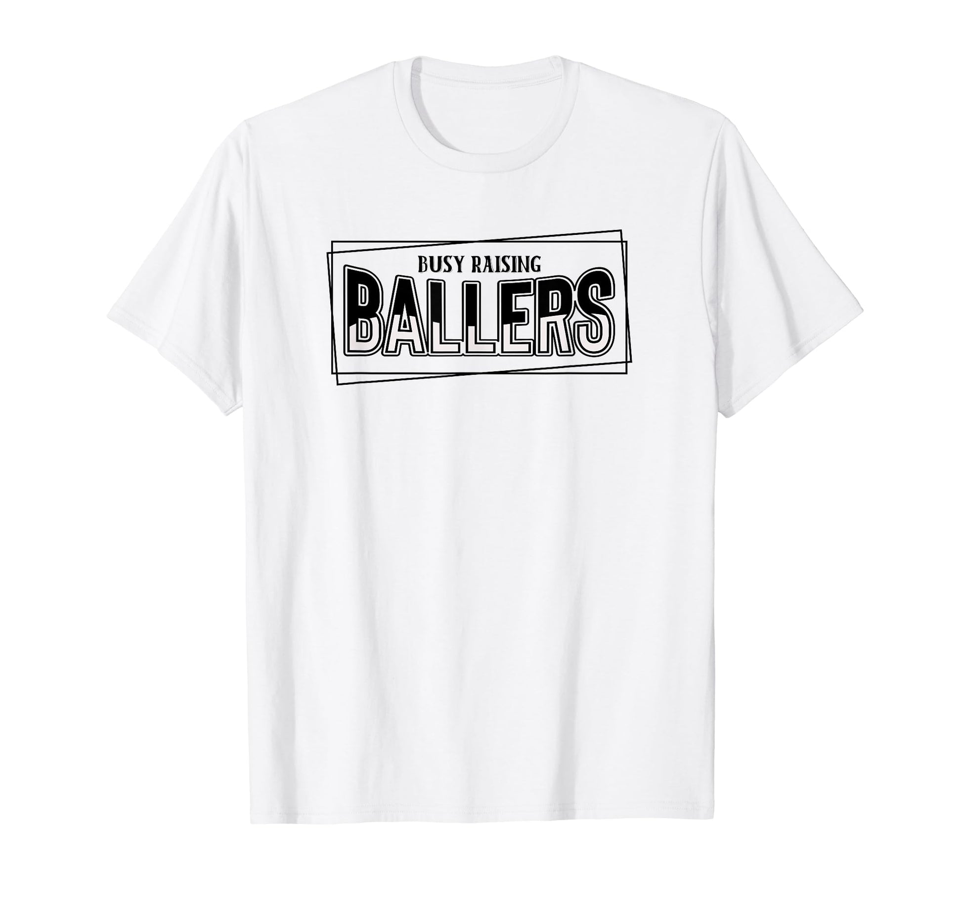 Busy Raising Ballers Baseball Love T-Shirt - Minimalist Print for Adults - T-Shirt, Sweatshirt, Hoodie