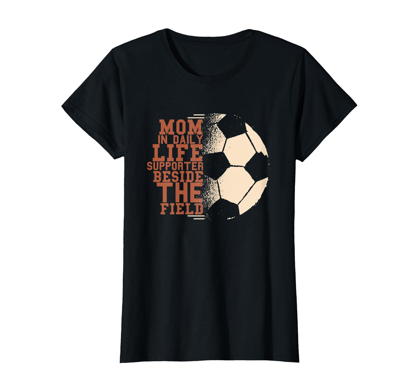 Mom Daily Life Supports Football T-Shirt - Fun Novelty Design for Adults - T-Shirt, Sweatshirt, Hoodie