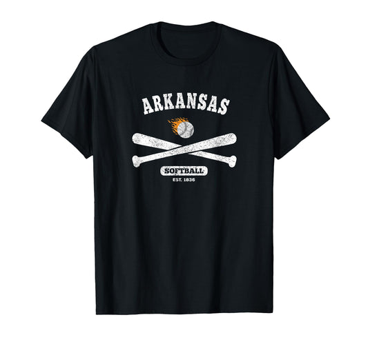 Arkansas Softball T-Shirt - Novelty Apparel Men Women - T-Shirt, Sweatshirt, Hoodie