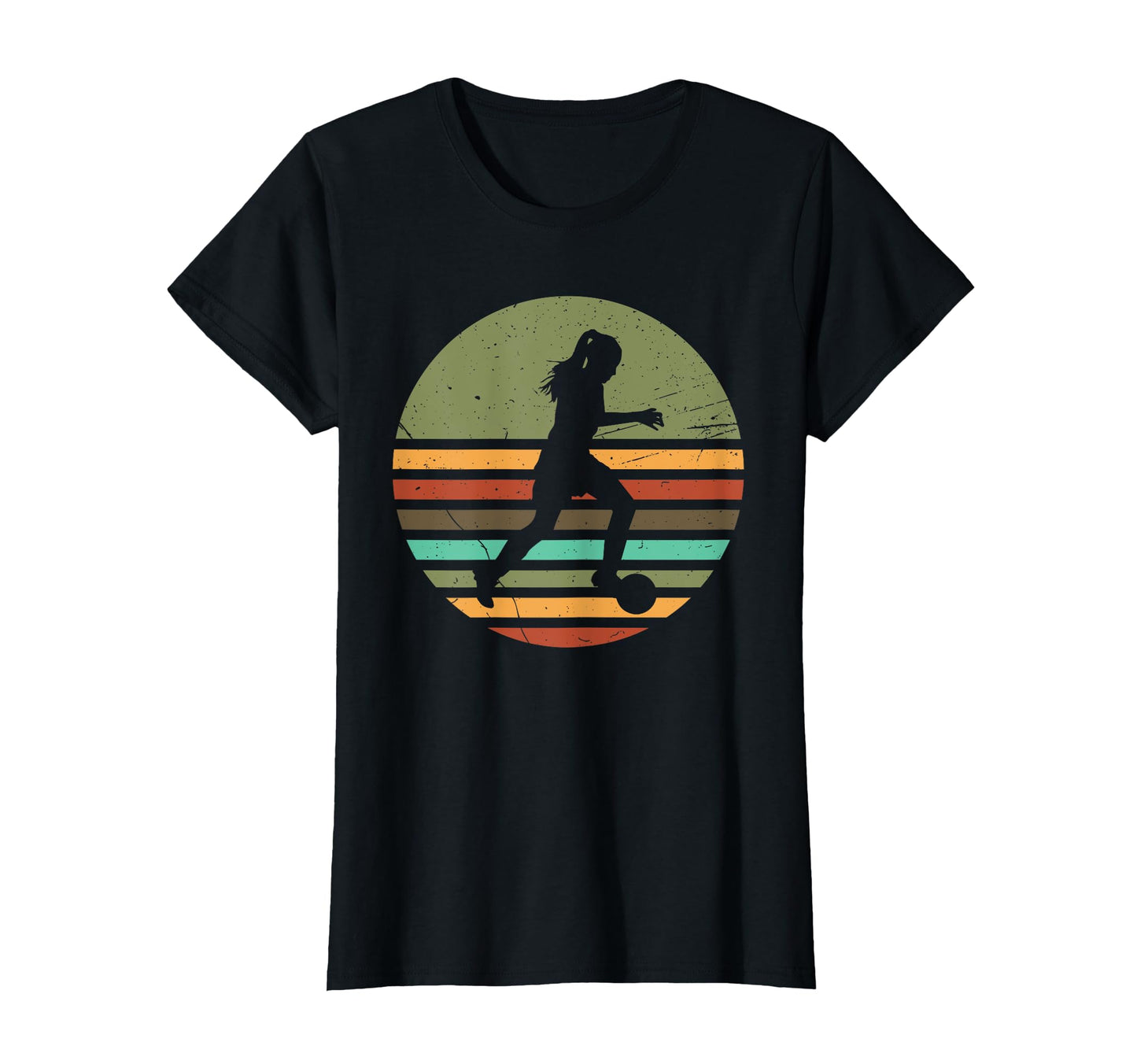 Soccer Football Sunset 70S Soccer T-Shirt - Streetwear Style for Adults - T-Shirt, Sweatshirt, Hoodie