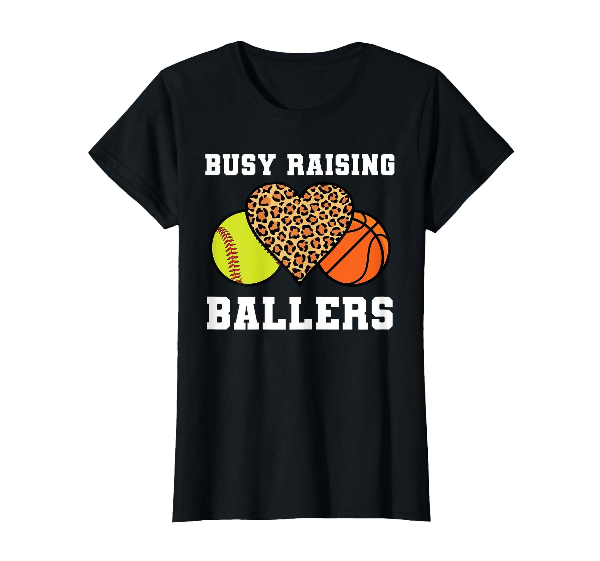 Busy Raising Ballers Softball T-Shirt - Minimalist Print Unisex - T-Shirt, Sweatshirt, Hoodie