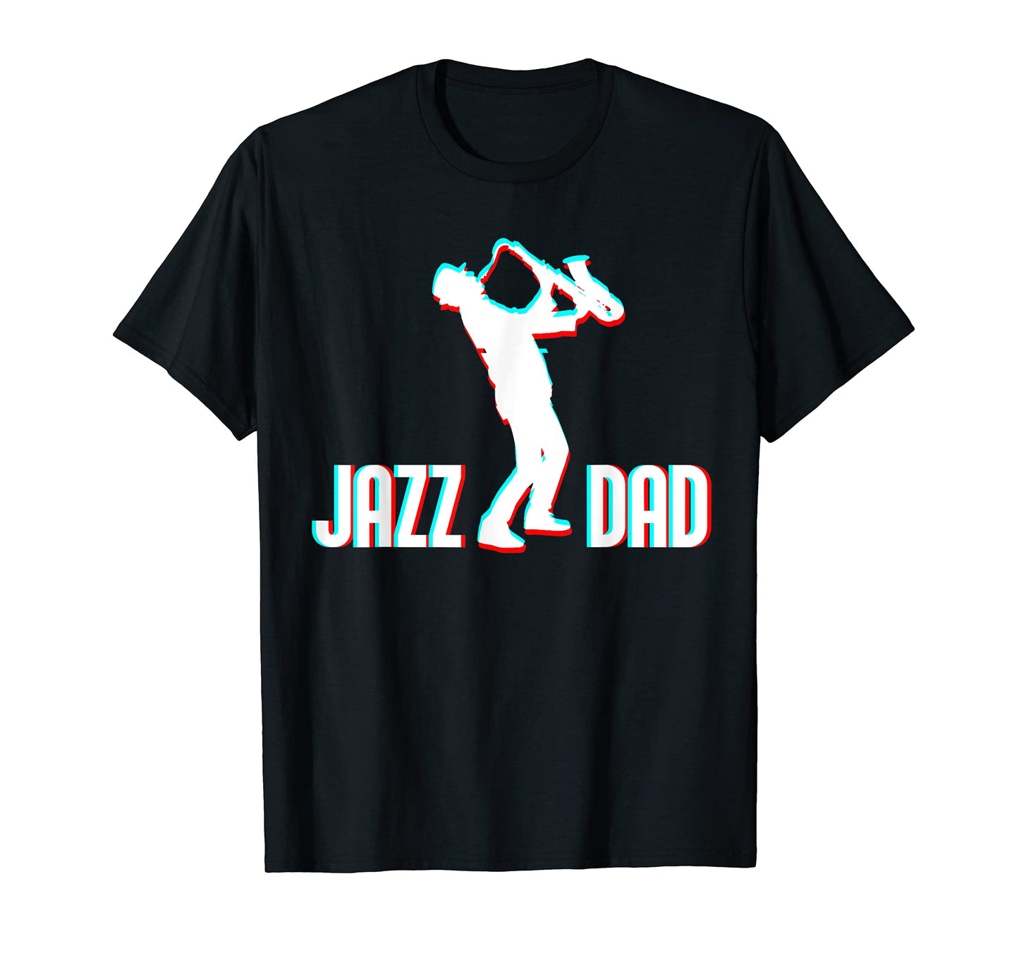 Jazz Dad Saxophonist Saxophone Music T-Shirt - Custom Art Print Unisex - T-Shirt, Sweatshirt, Hoodie