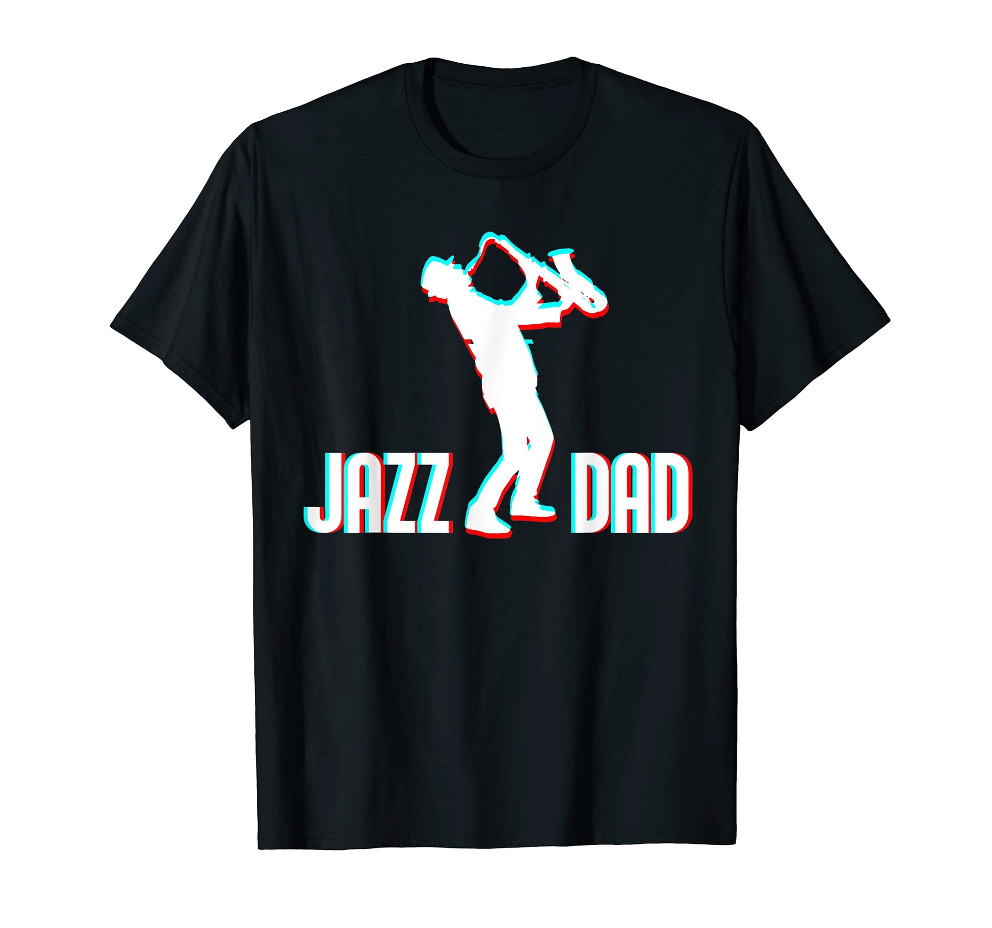 Jazz Dad Saxophonist Saxophone Music T-Shirt - Custom Art Print Unisex - T-Shirt, Sweatshirt, Hoodie