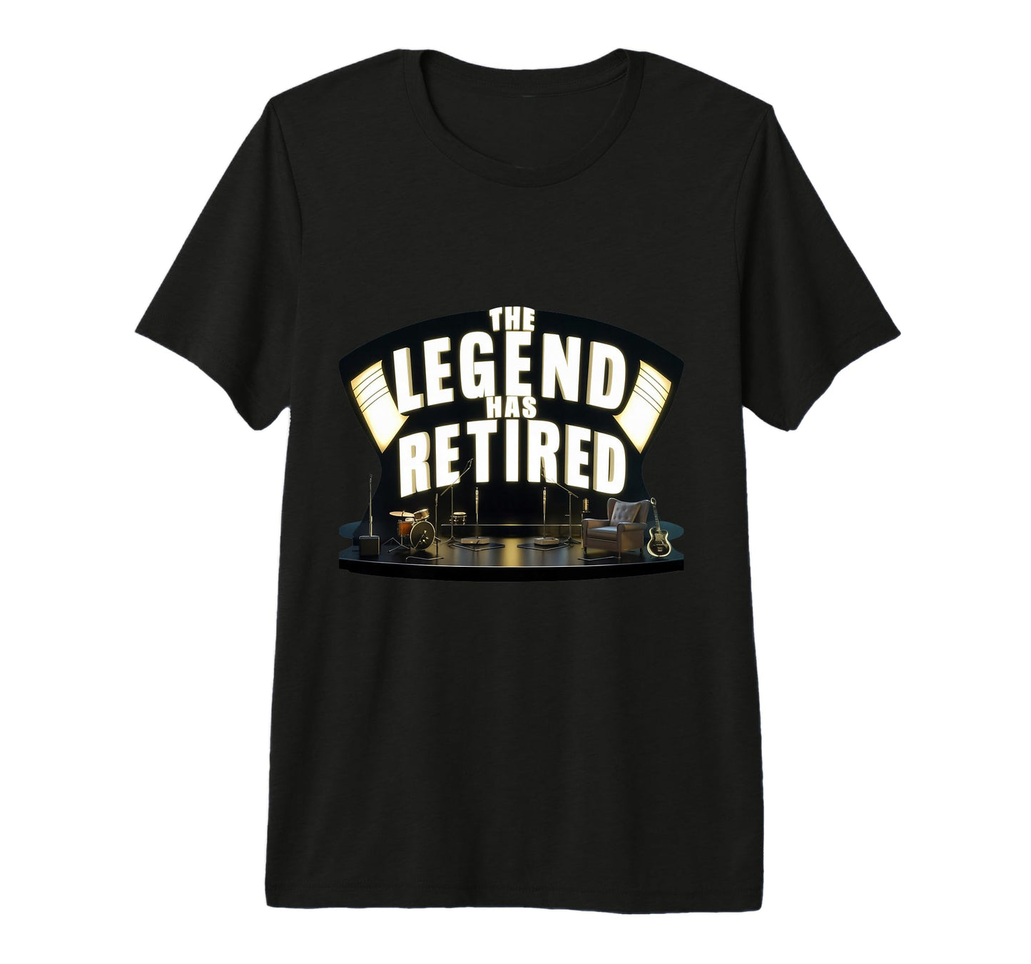 Funny Musician Retirement Dads Grandpas T-Shirt - Novelty Apparel Unisex - T-Shirt, Sweatshirt, Hoodie