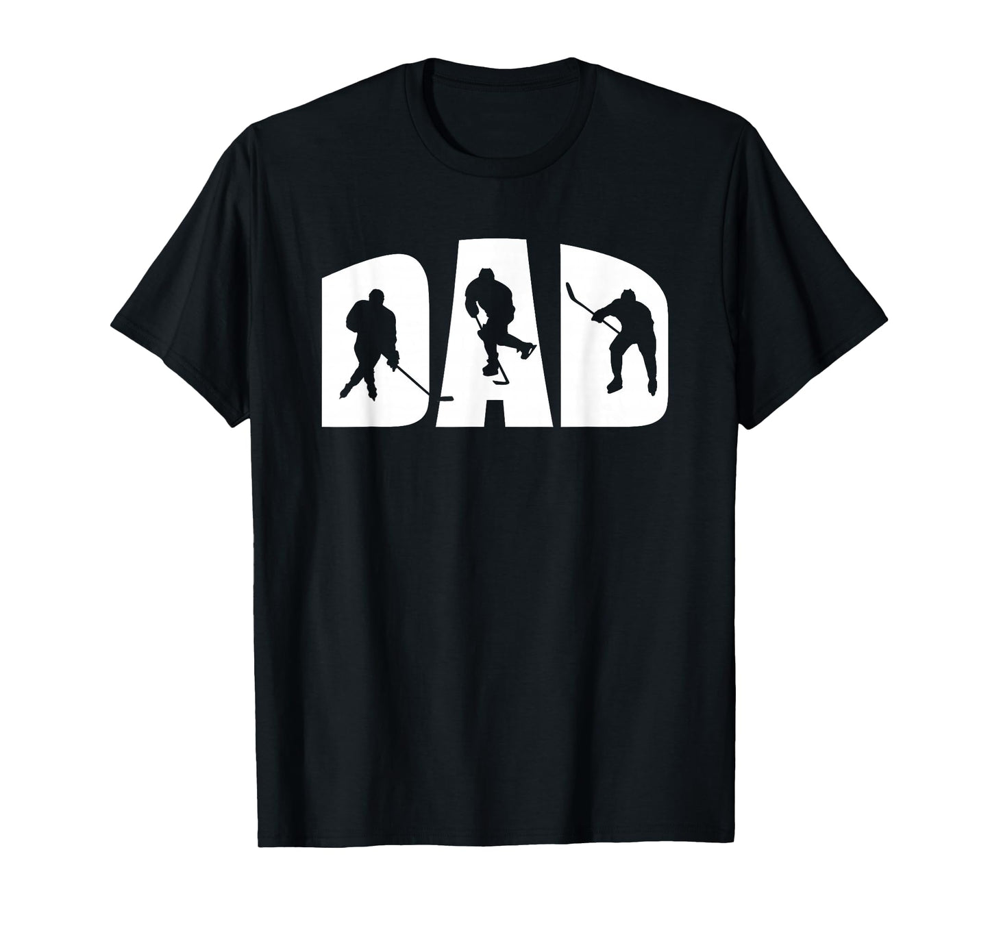 Ice Hockey Dad Hockey Player Father T-Shirt - Custom Art Print Unisex - T-Shirt, Sweatshirt, Hoodie