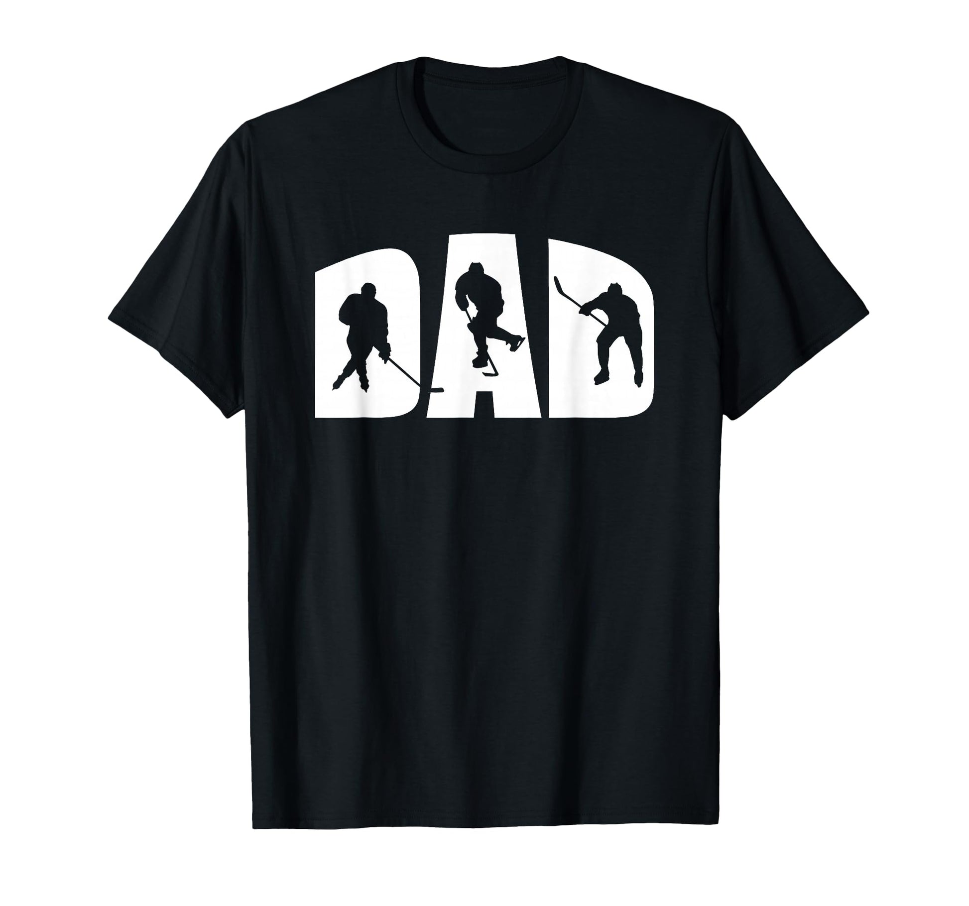 Ice Hockey Dad Hockey Player Father T-Shirt - Custom Art Print Unisex - T-Shirt, Sweatshirt, Hoodie