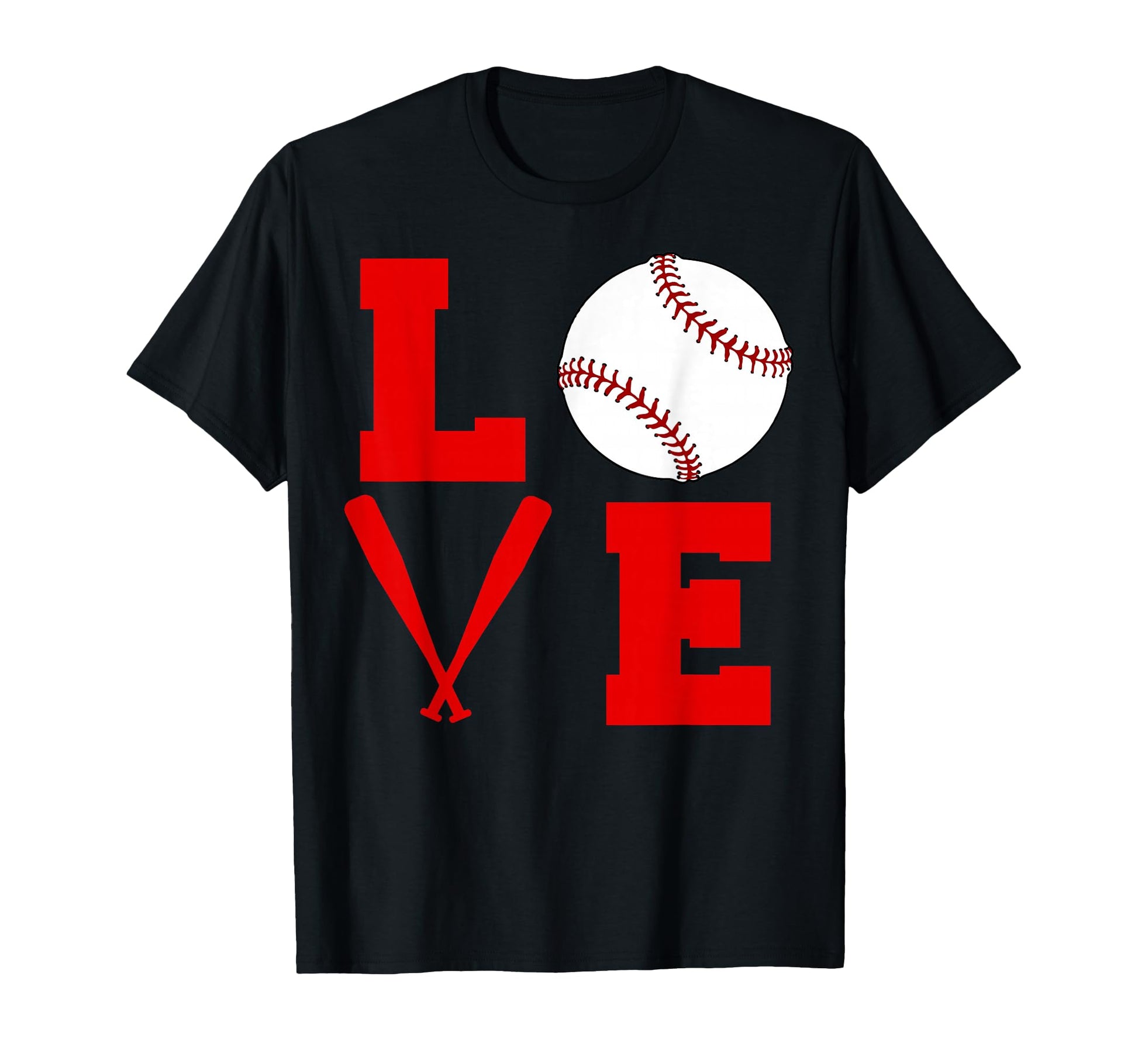 I Love Baseball T-Shirt - Unique Graphic Men Women - T-Shirt, Sweatshirt, Hoodie