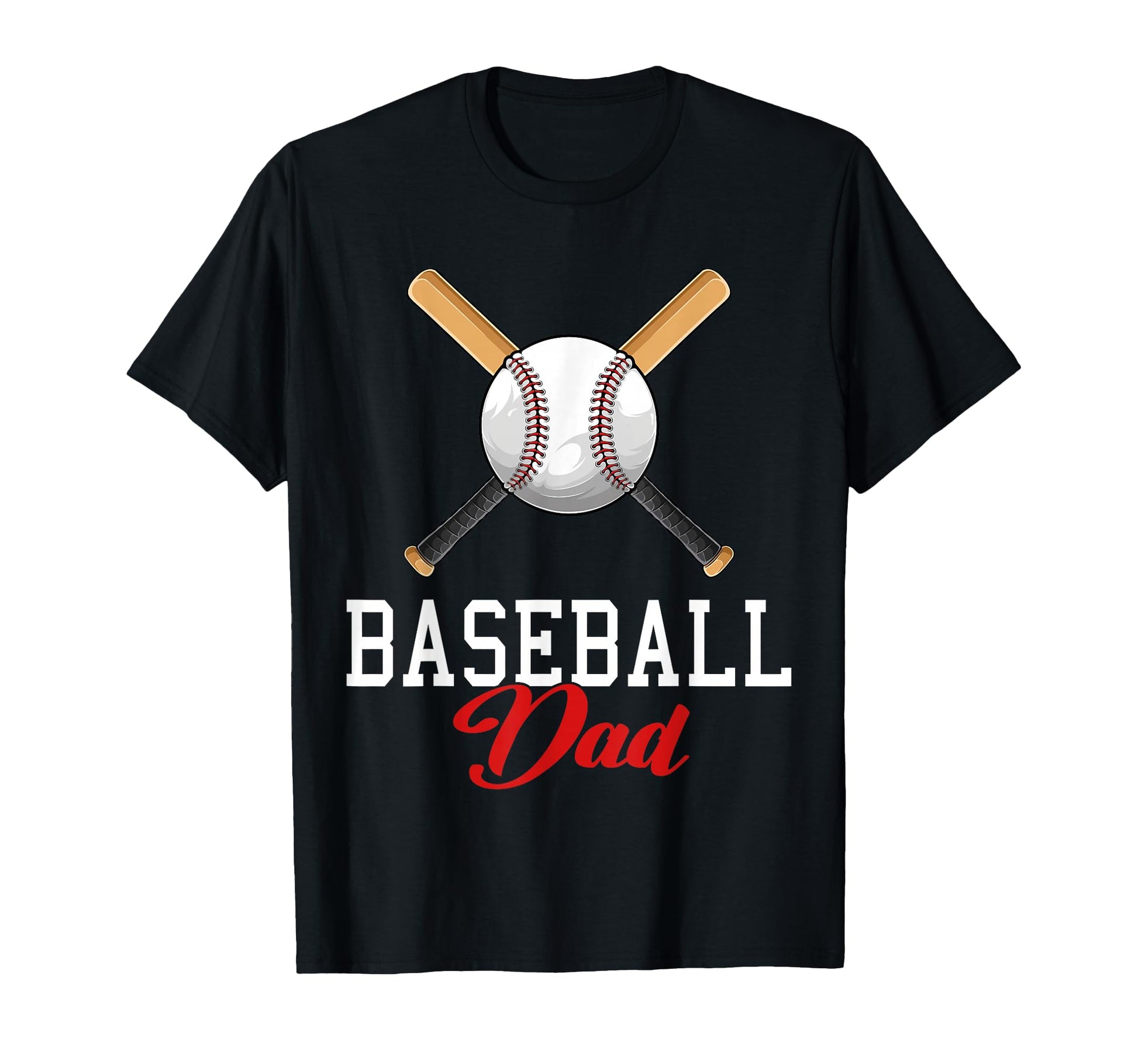 Baseball Baseball Dad Daddy T-Shirt - Casual Everyday Wear Men Women - T-Shirt, Sweatshirt, Hoodie