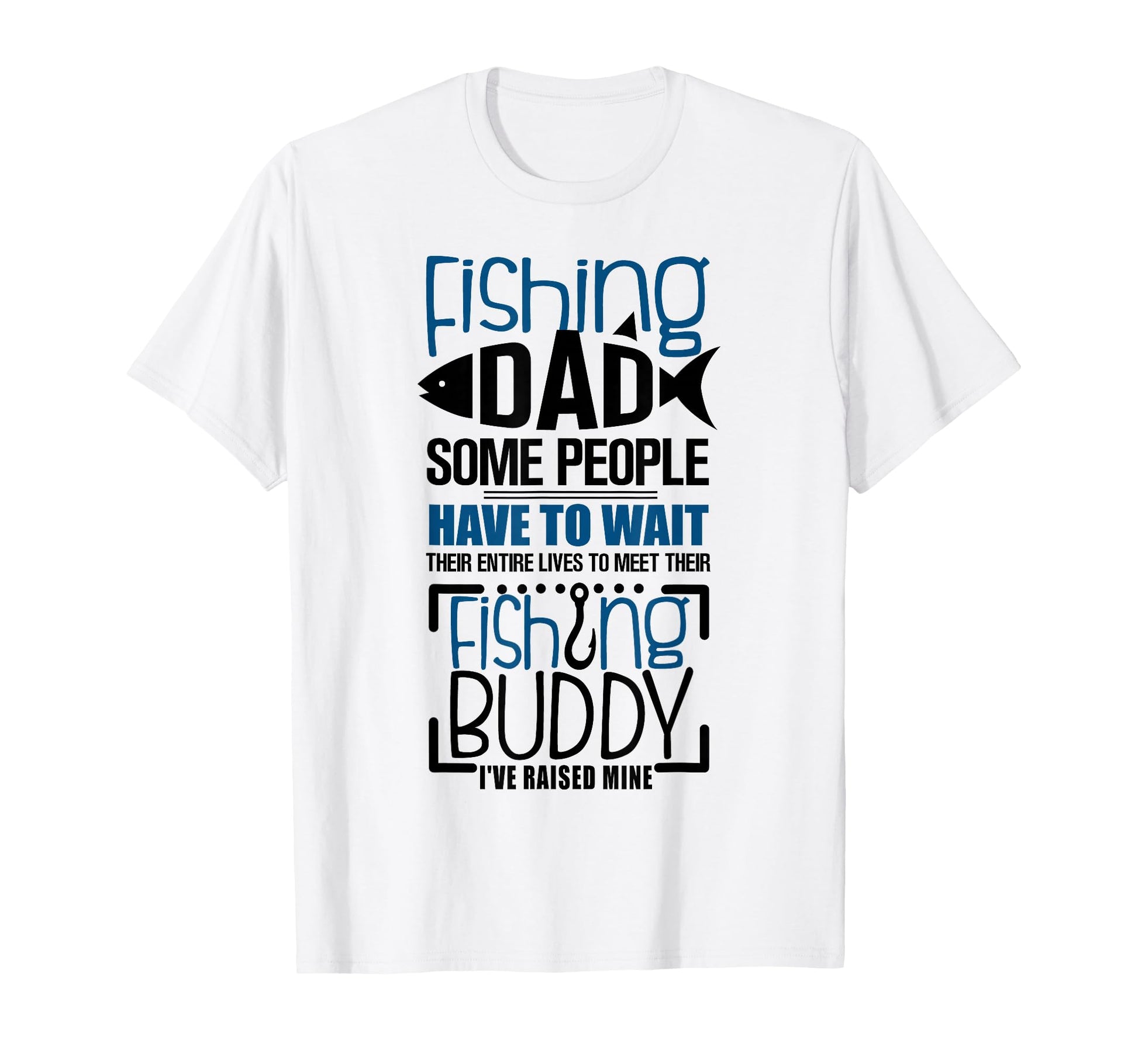 Mens Fishing Dad Funny Father Son Matching T-Shirt - Trendy Graphic Unisex - T-Shirt, Sweatshirt, Hoodie