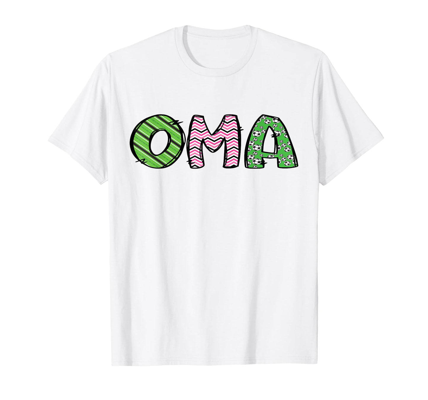 Soccer Oma Funny Soccer Birthday Family T-Shirt - Minimalist Print Unisex - T-Shirt, Sweatshirt, Hoodie