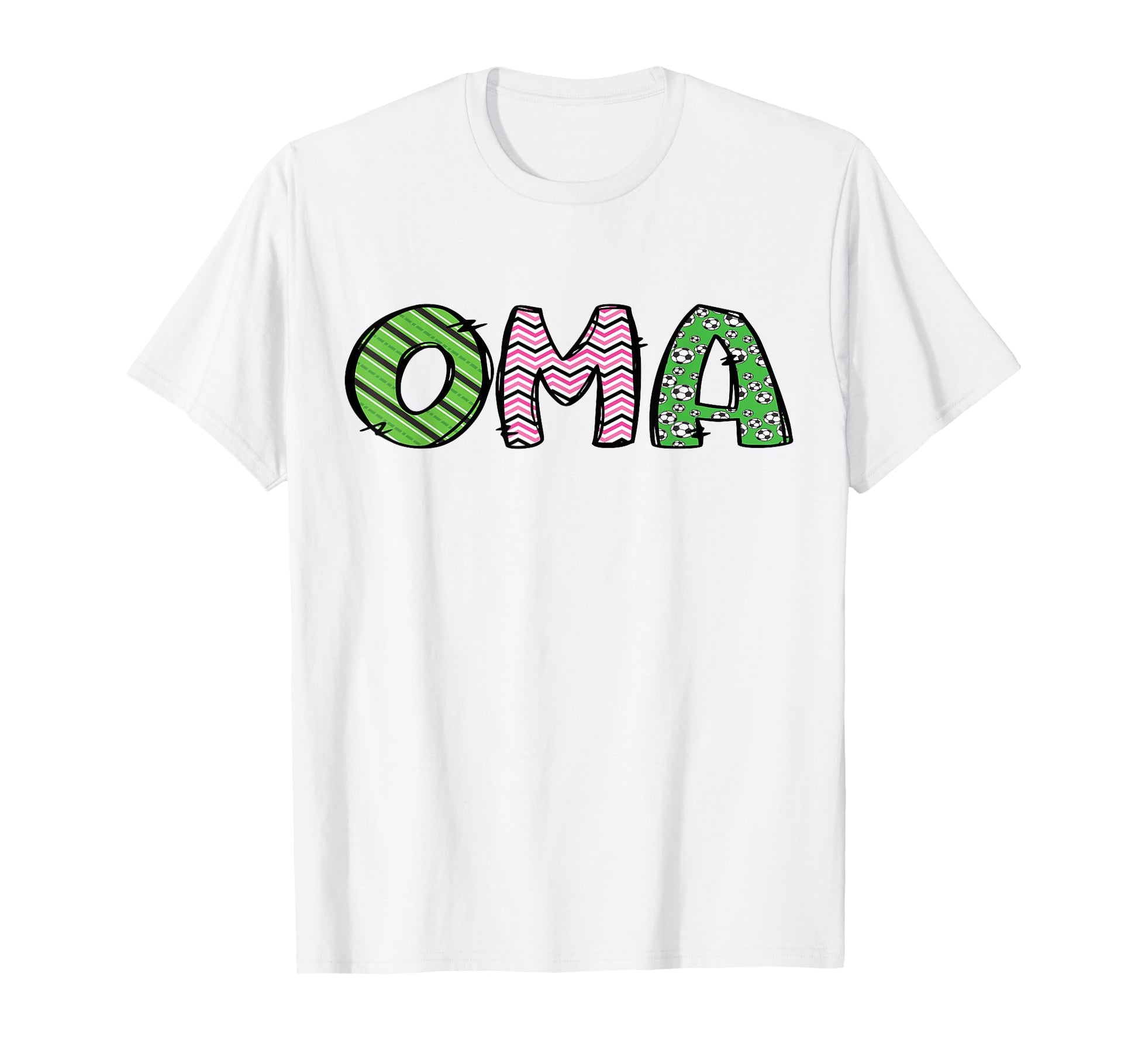 Soccer Oma Funny Soccer Birthday Family T-Shirt - Minimalist Print Unisex - T-Shirt, Sweatshirt, Hoodie